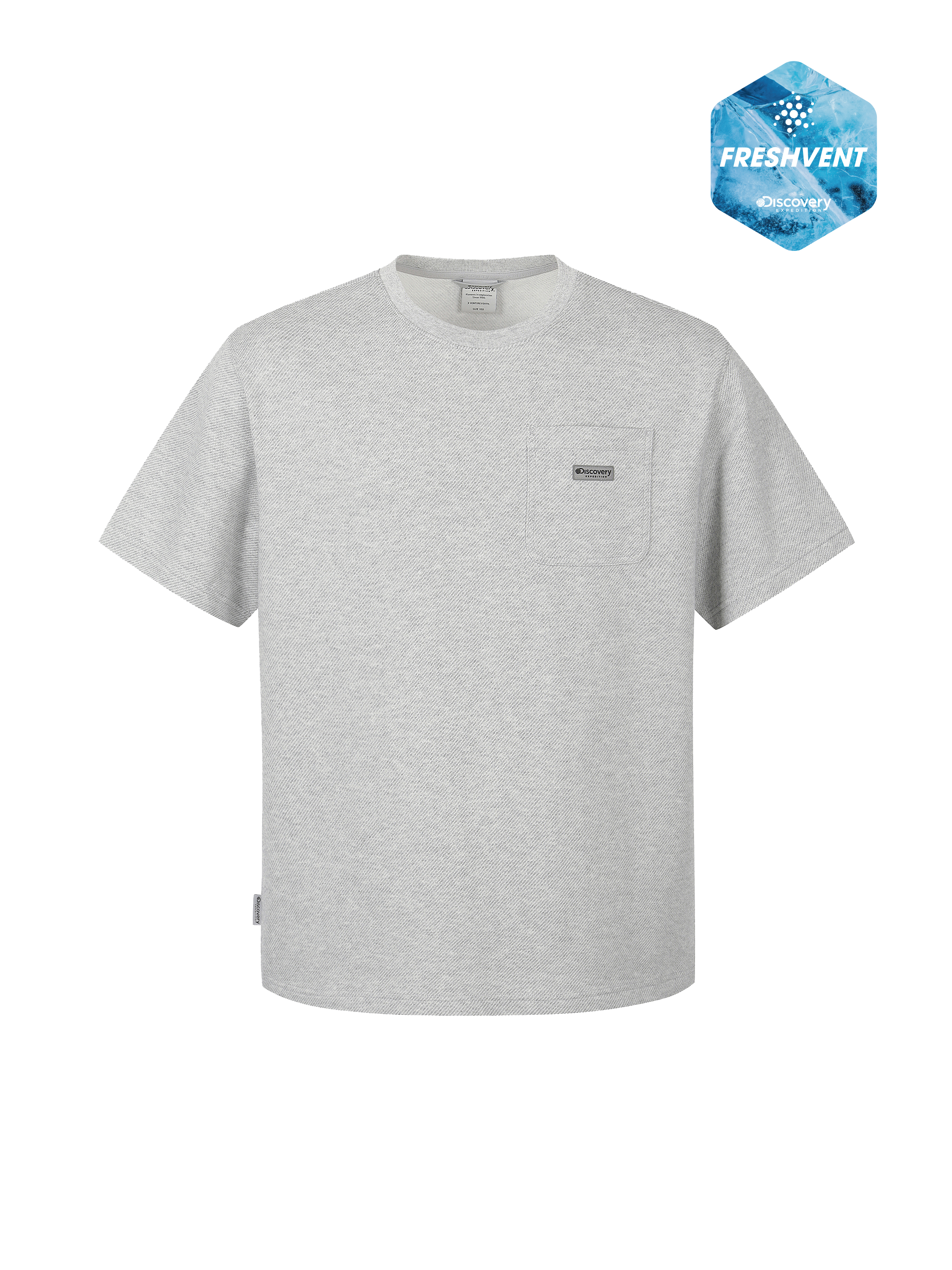 M's Freshvent Jacquard Training Short Sleeve T-shirt