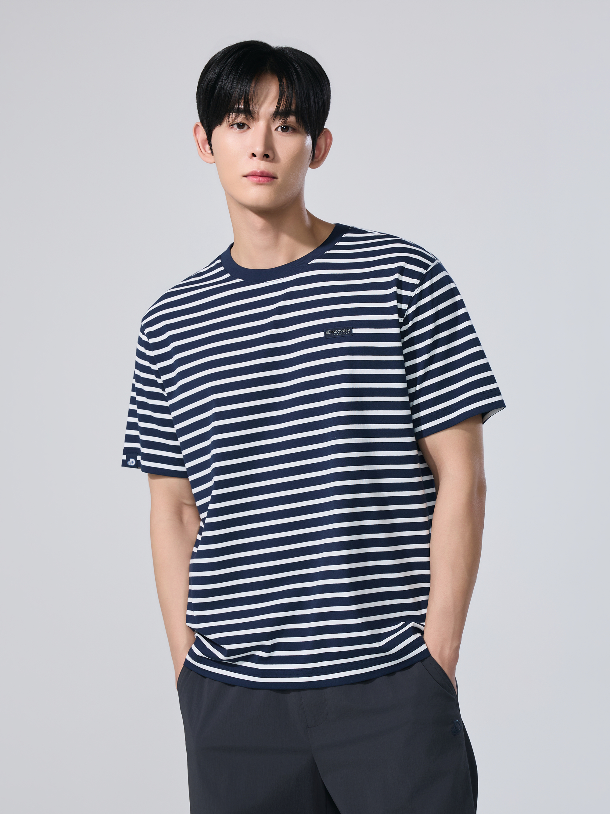M's Striped Short Sleeve T-shirt