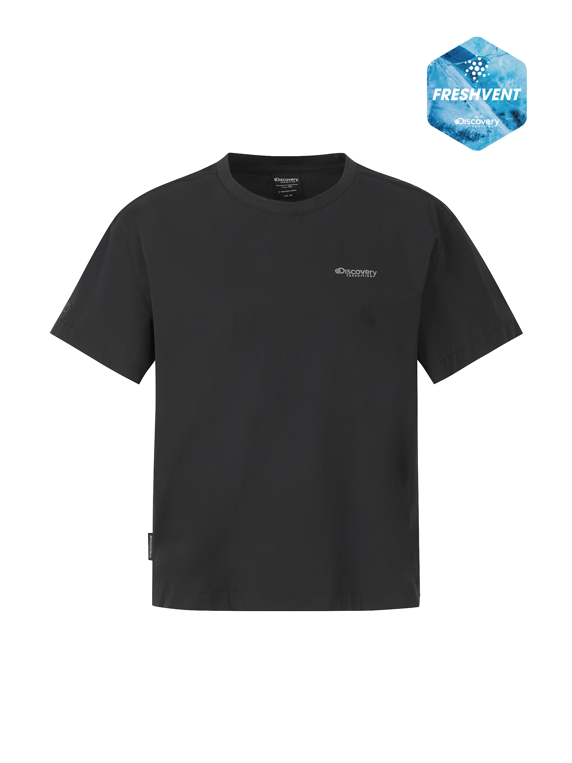 W's Freshvent Airdot Woven Short Sleeve T-shirt