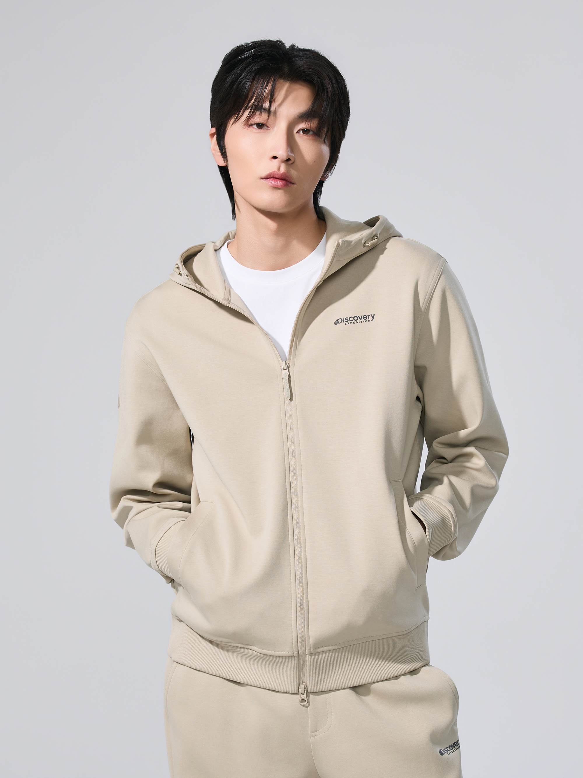 M's Tech Knit Training Hooded ZIP-UP