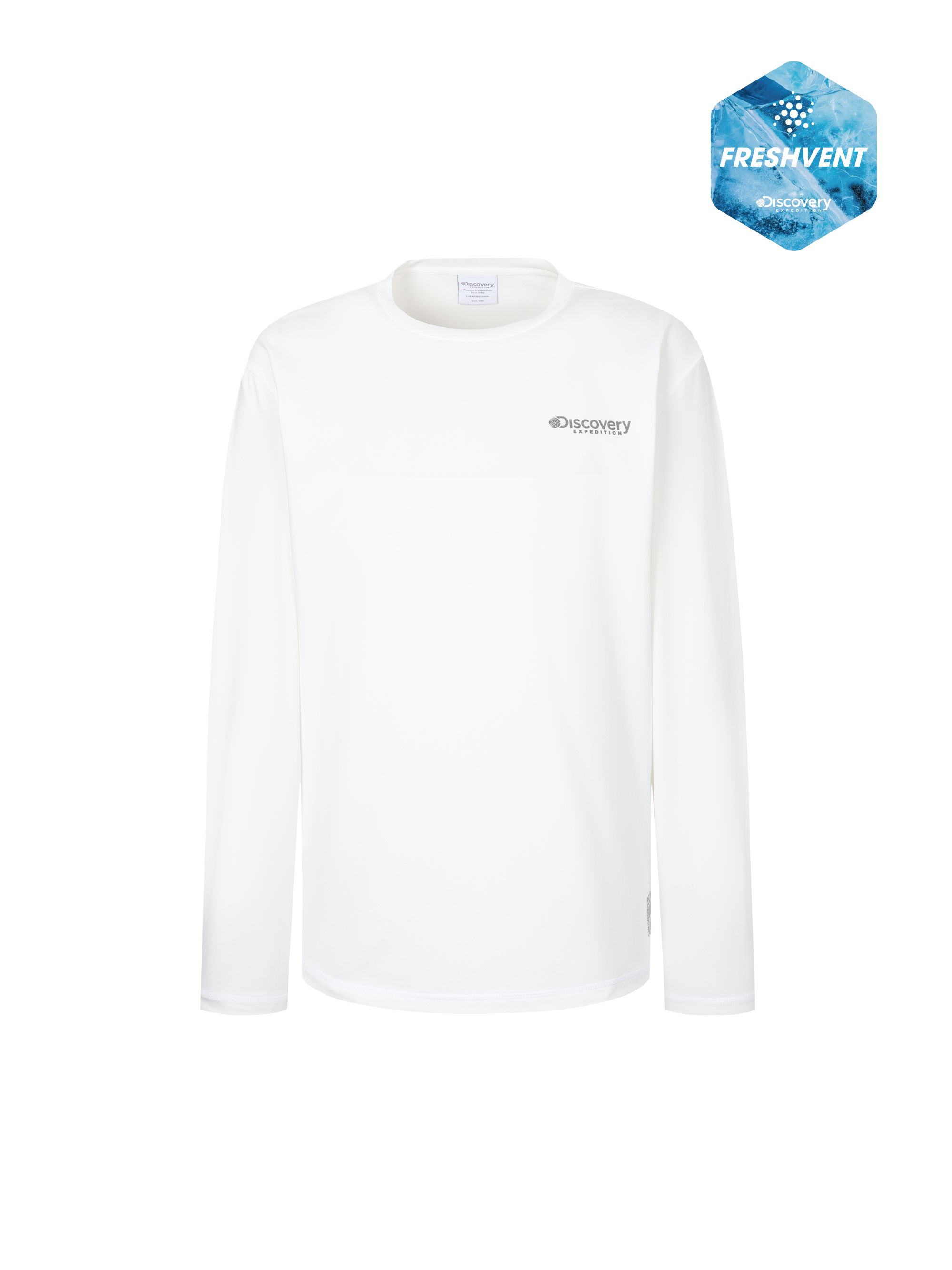 Freshvent Men's Graphic Long Sleeve Water T-shirt