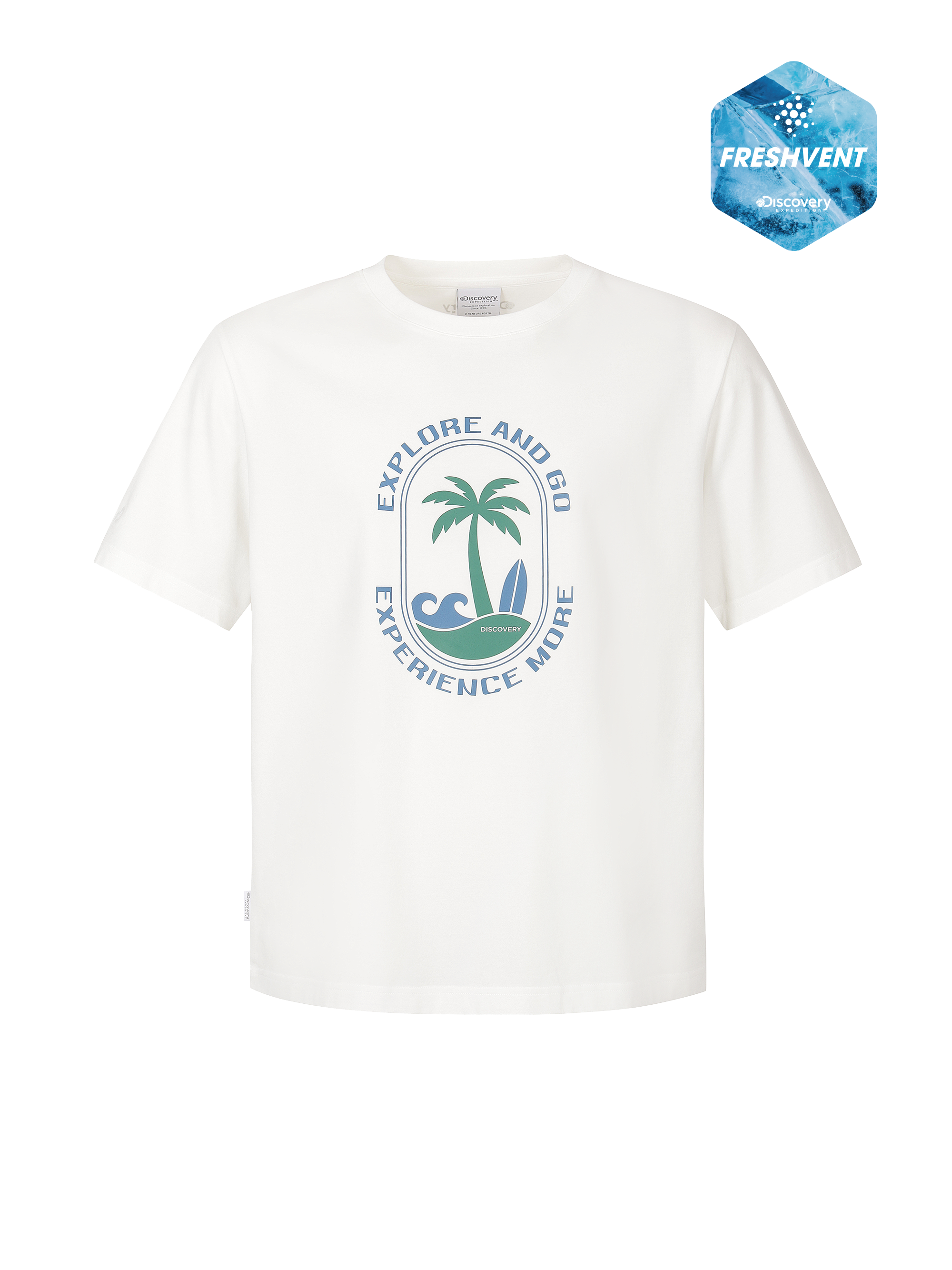 Uni Freshvent Island Graphic Short-Sleeve T-shirt