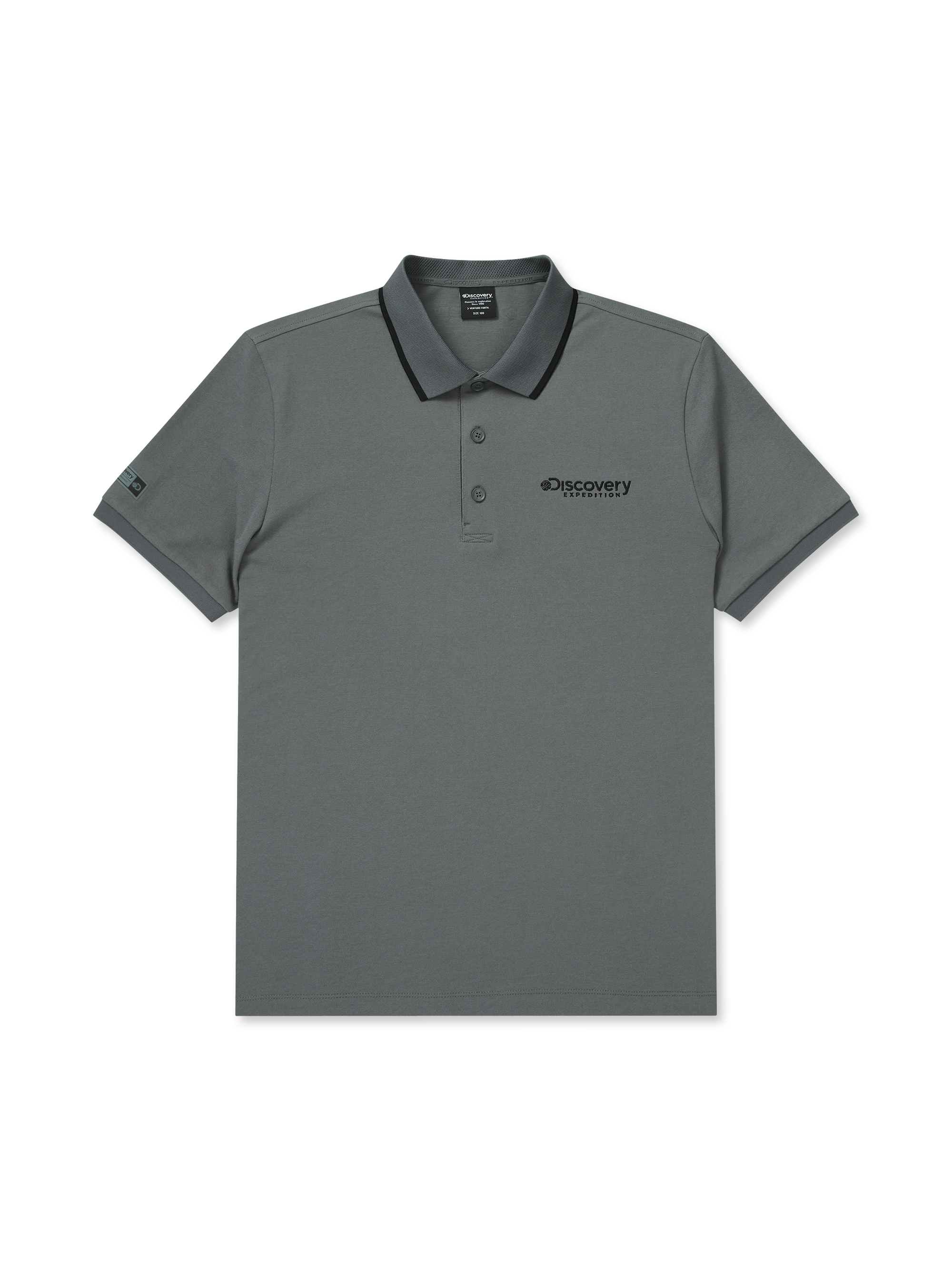Ice Cotton Collar T-shirt
