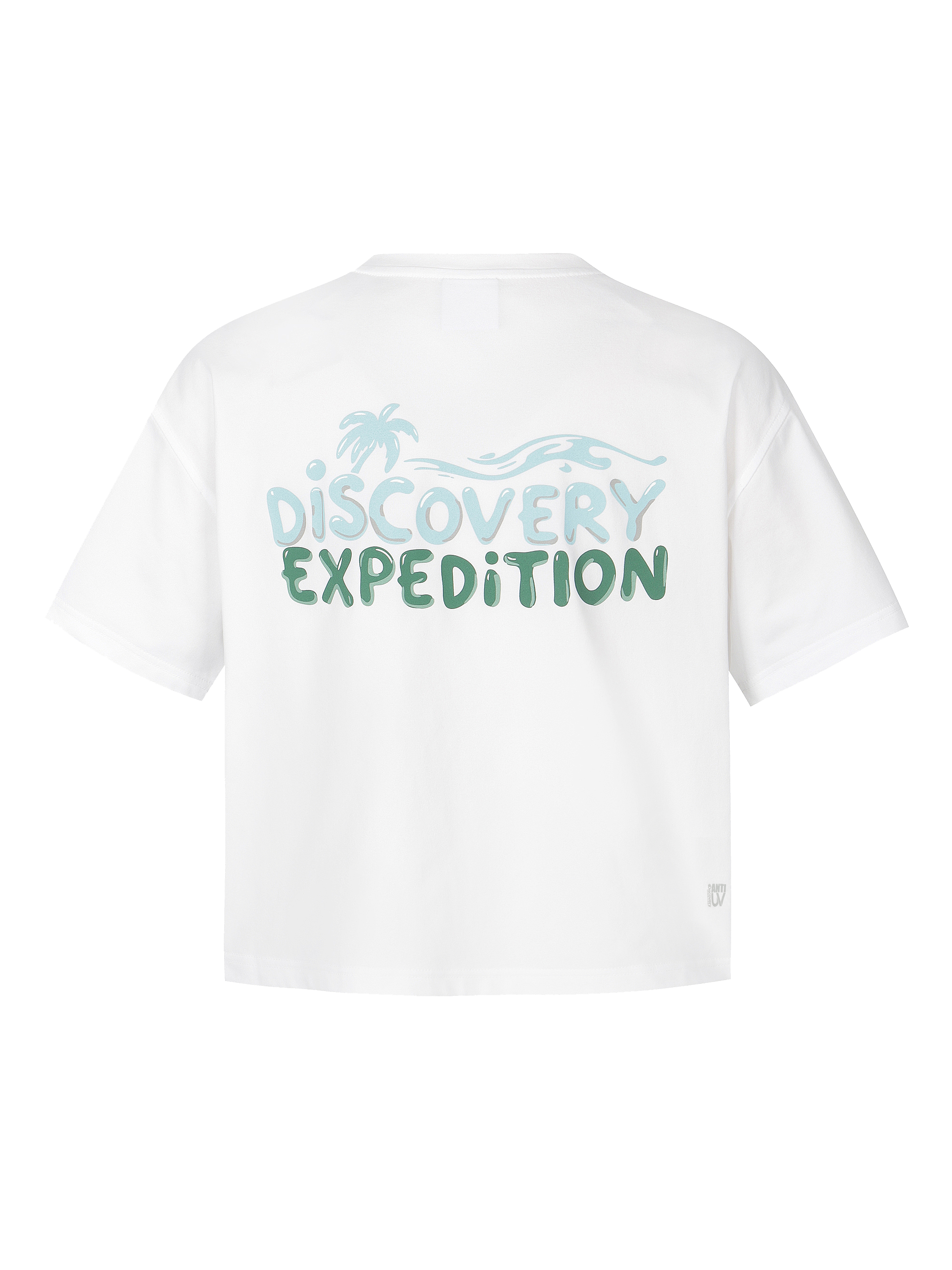 W's Essential Crop Short Sleeve Cover-Up
