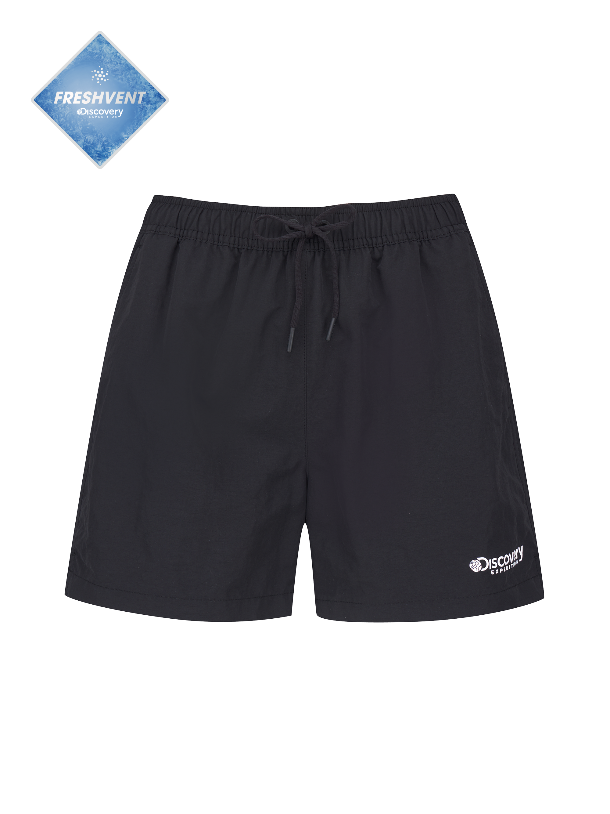 Freshvent Women's Basic Full Band Type Board Shorts