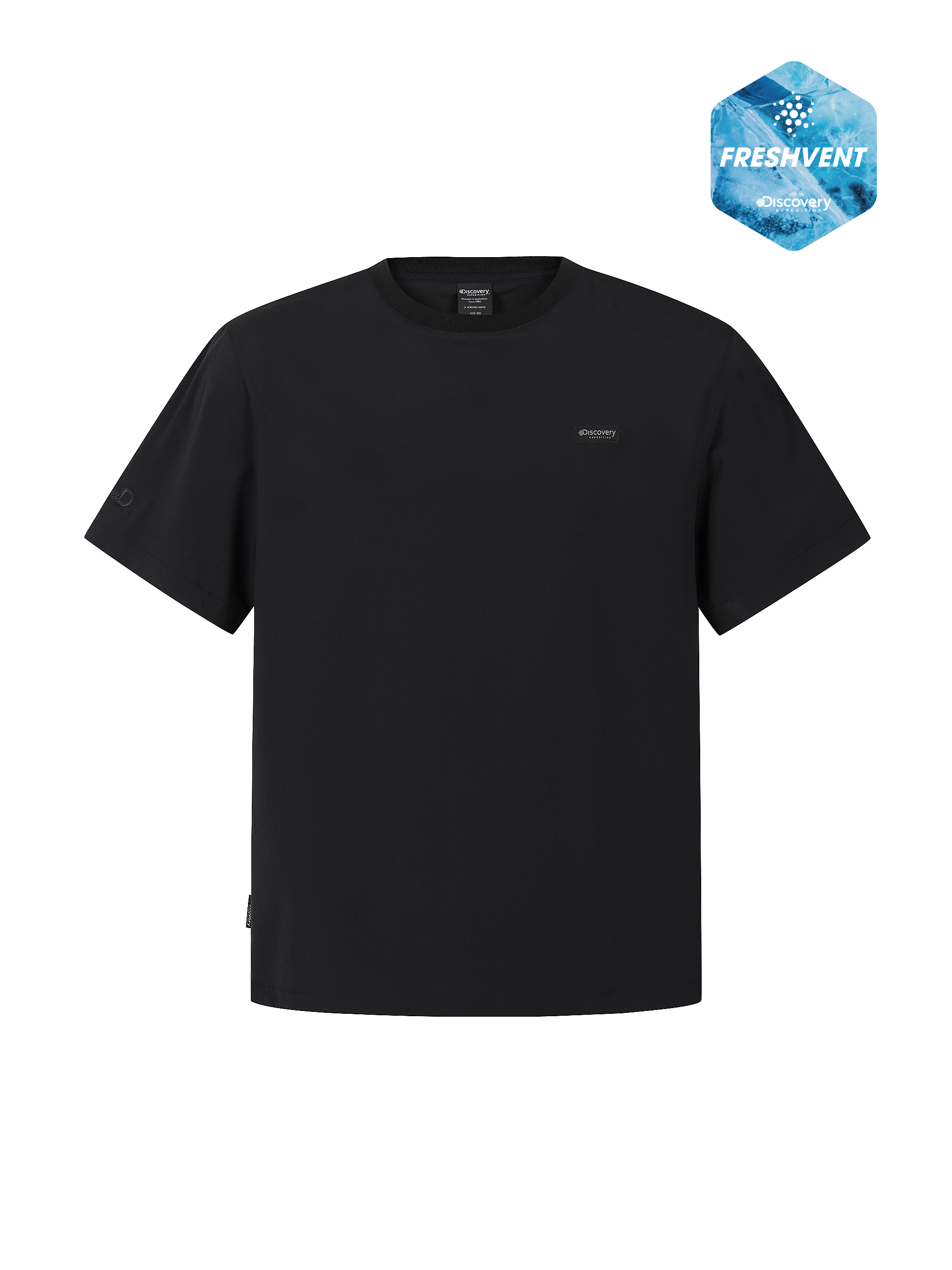 Uni Freshvent Essential Woven Short-Sleeve T-shirt