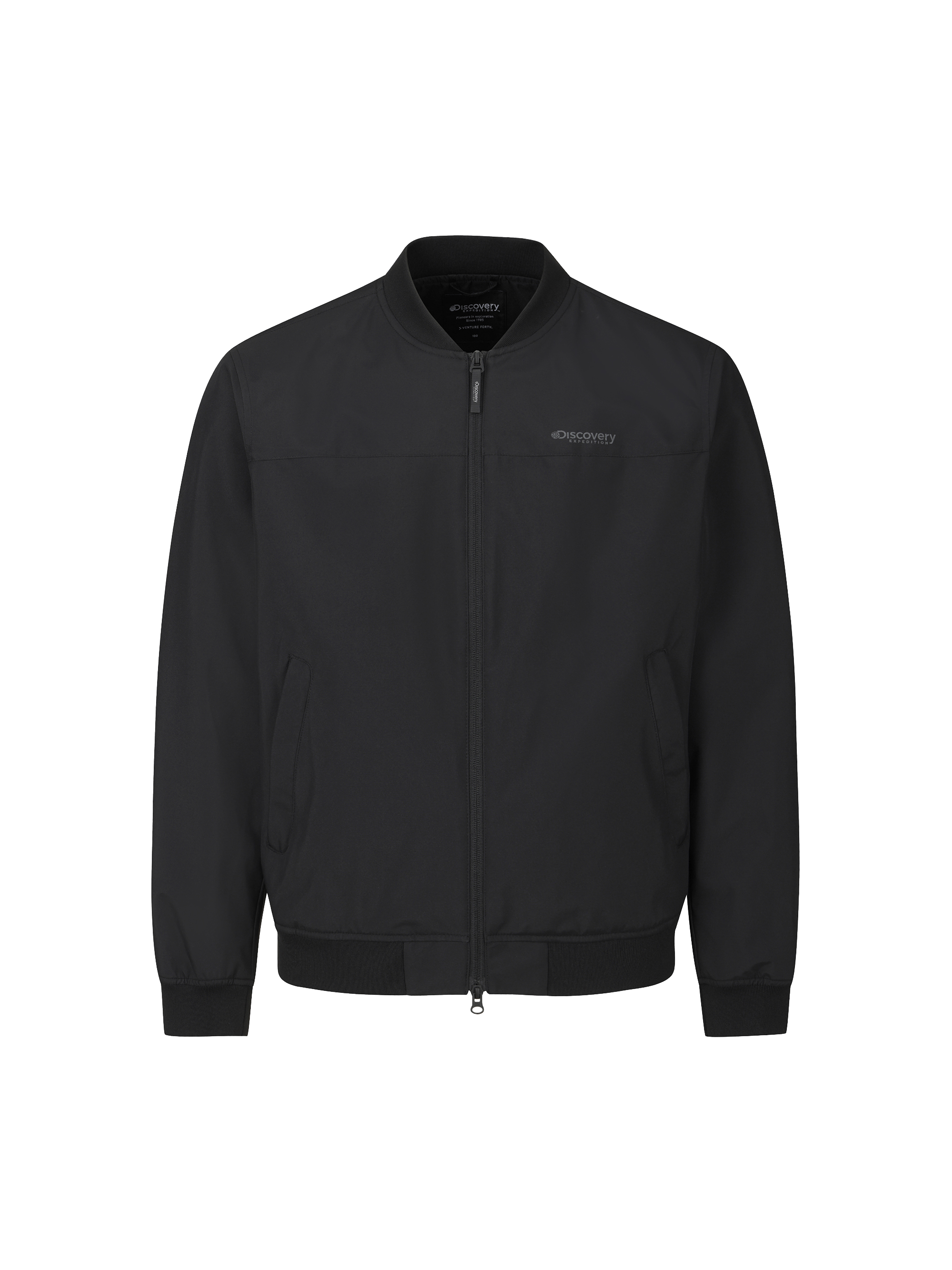 M's Ribbed Collar Blouson Jacket