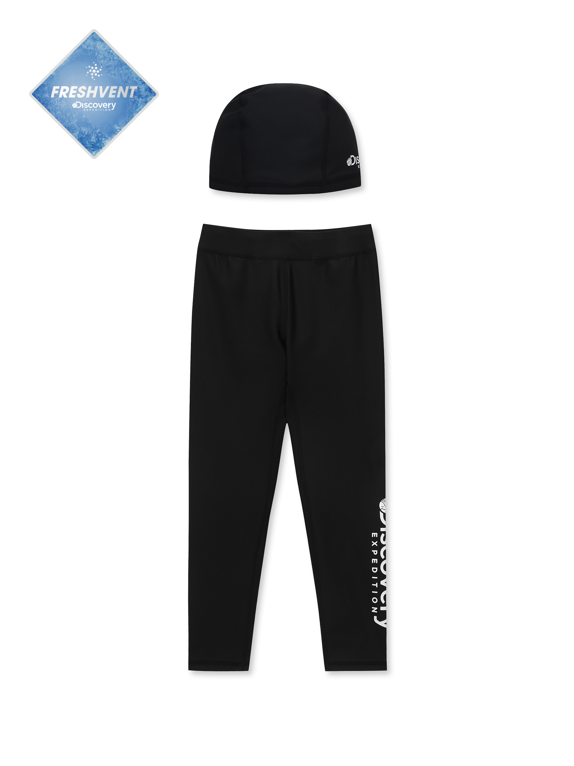 Kids Freshvent Big Logo Water Leggings+Hat Set