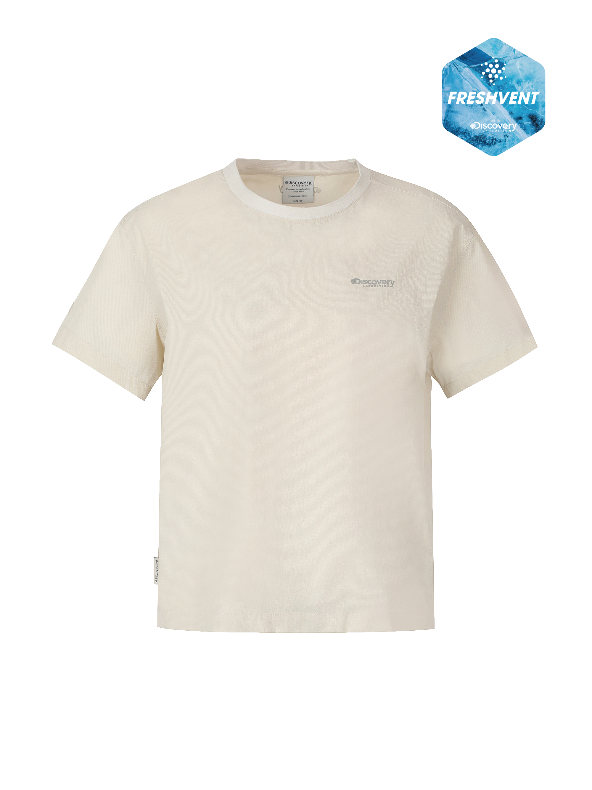 W's Freshvent Airdot Woven Short Sleeve T-shirt