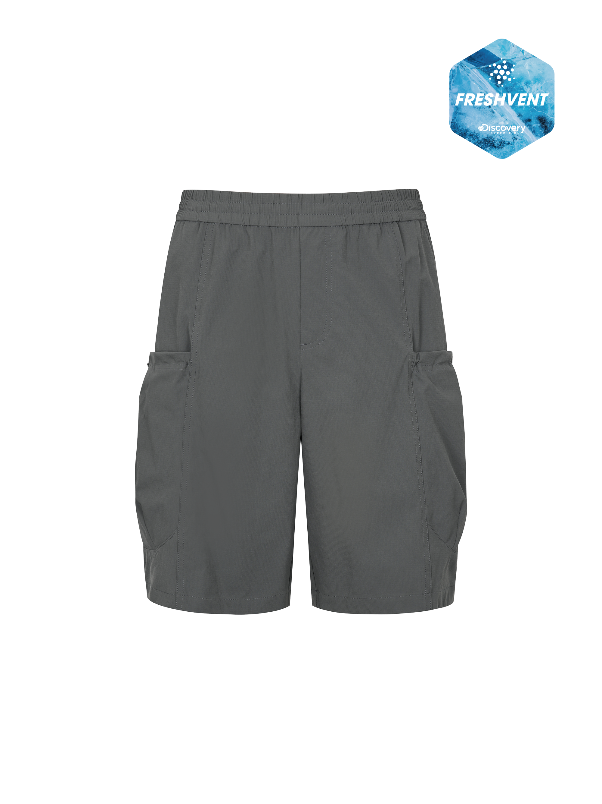 FRESHVENT Men's Ripstop Parachute Bermuda Cargo Shorts