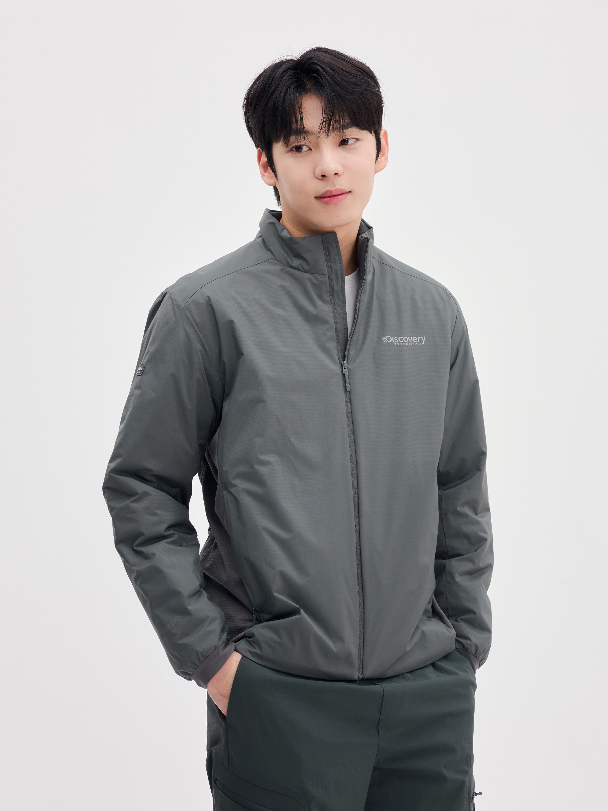 Men's Primaloft  High Neck  Padded Jacket