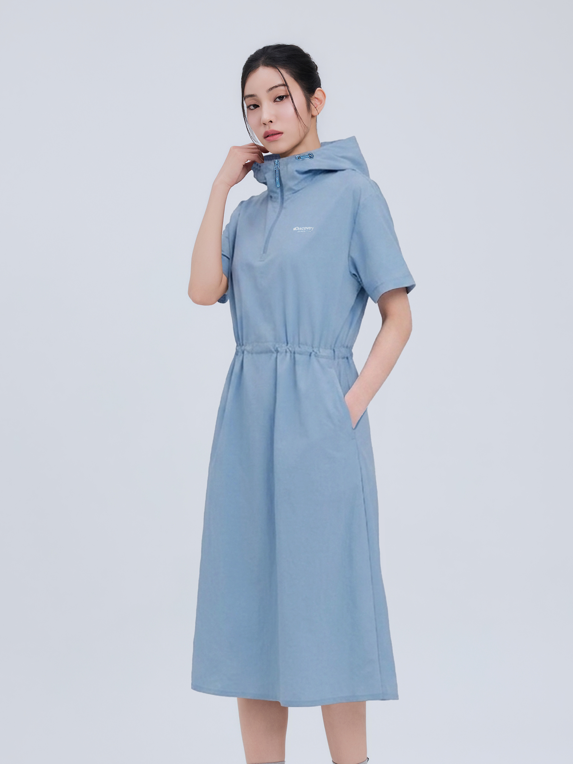 W's Freshvent Hooded Woven Dress
