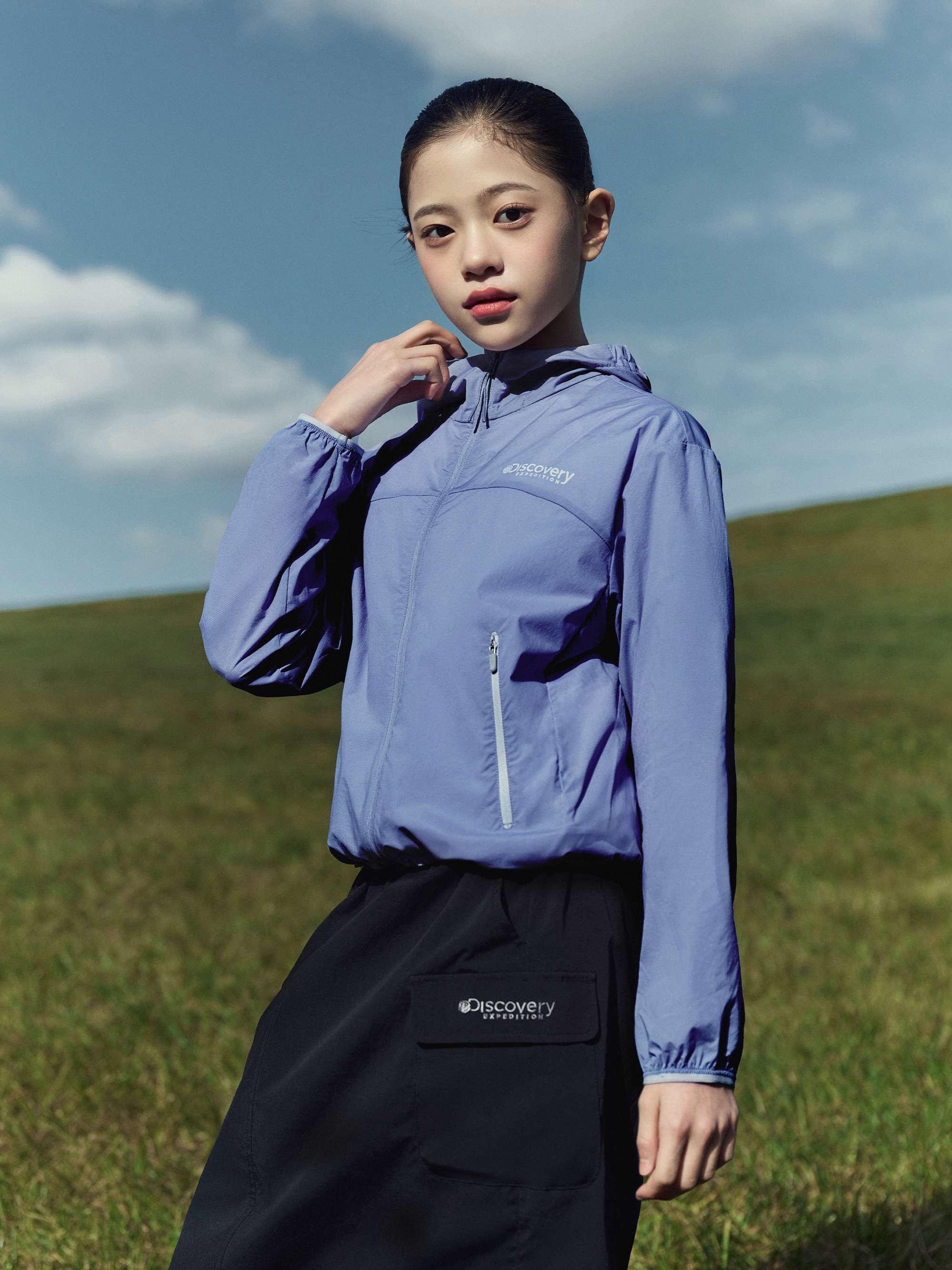 Girls Freshvent Essential Crop Jacket