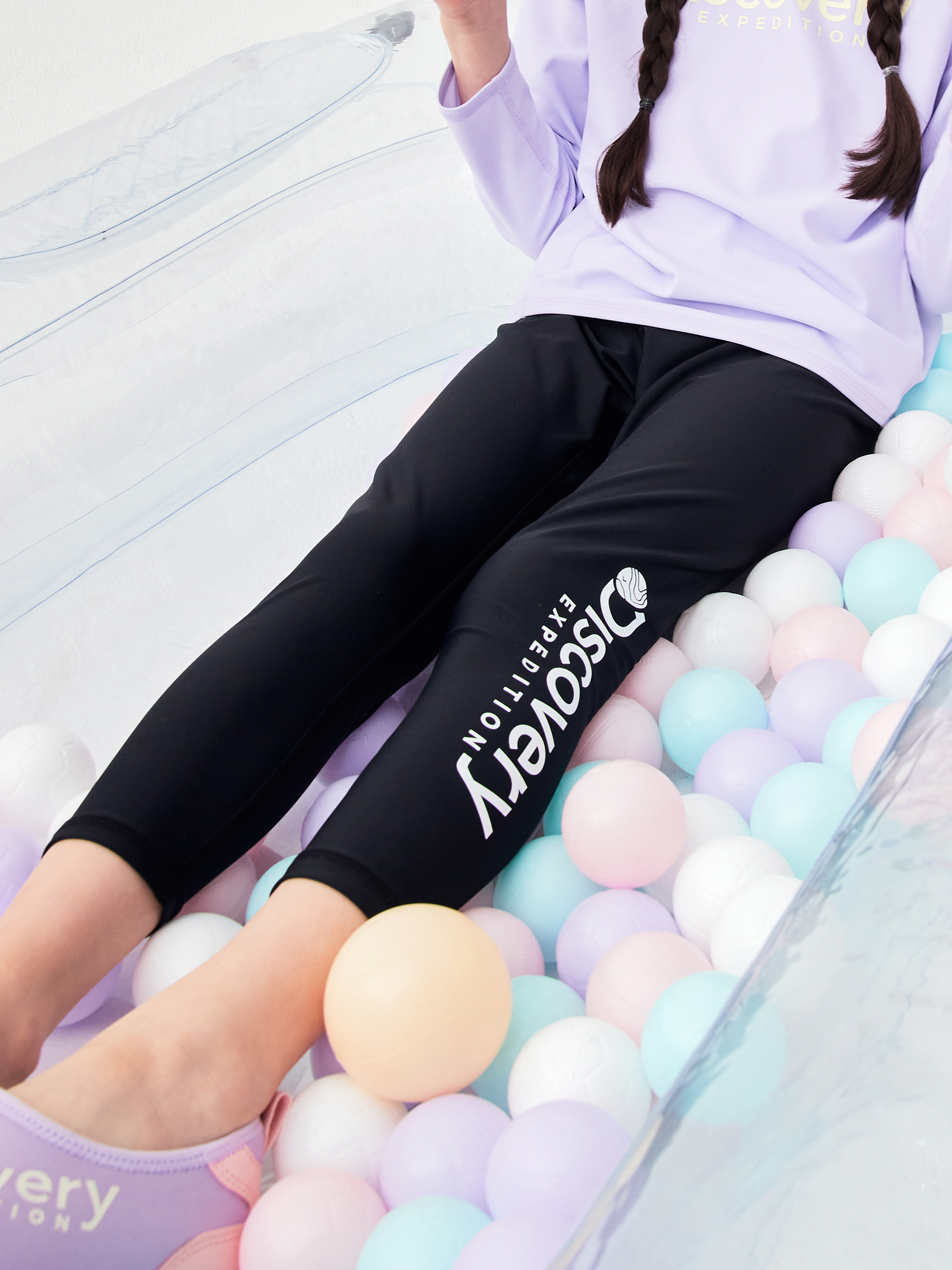 Kids Freshvent Big Logo Water Leggings+Hat Set