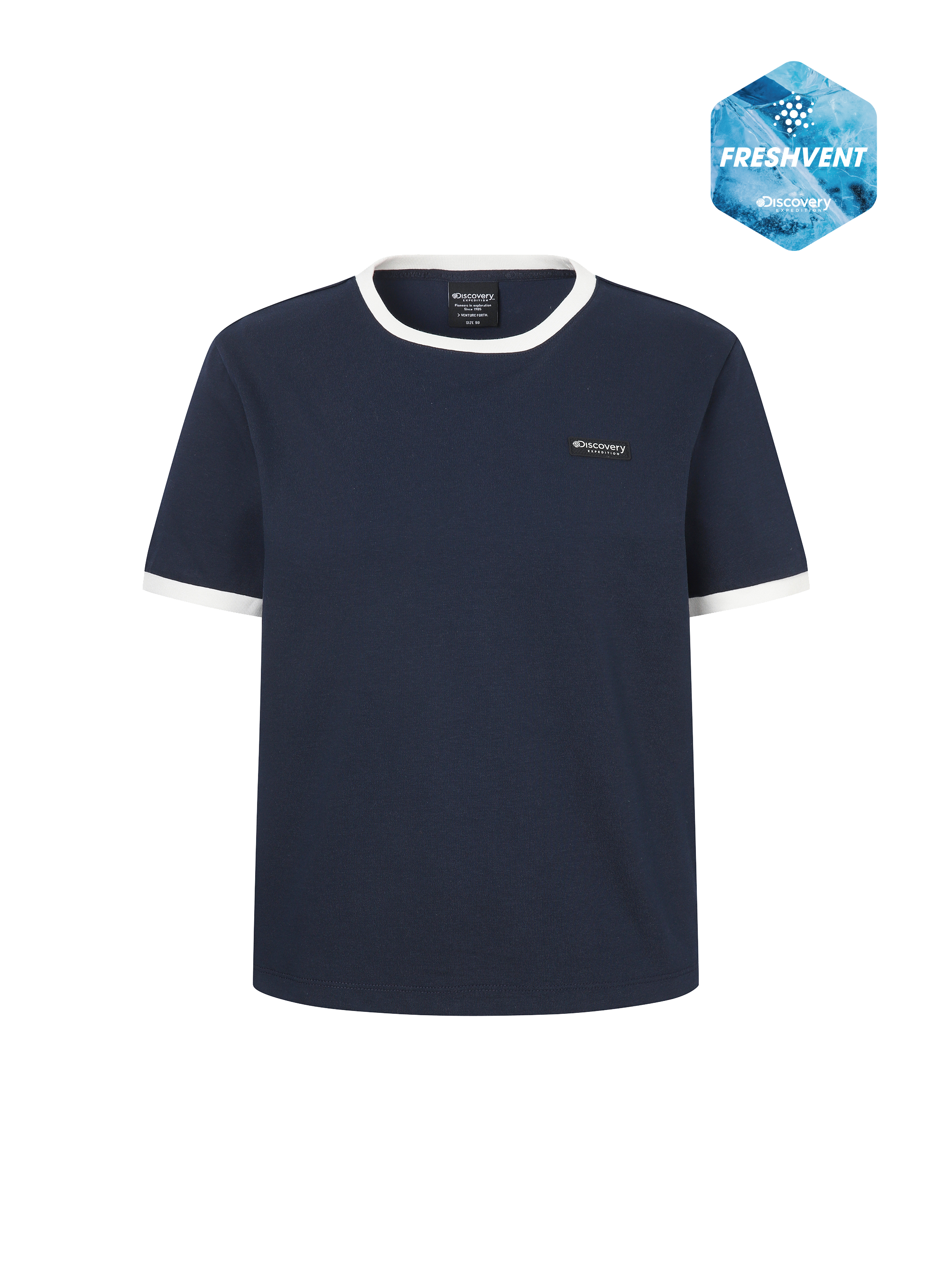 Women's Freshvent Ringer Short Sleeve T-shirt