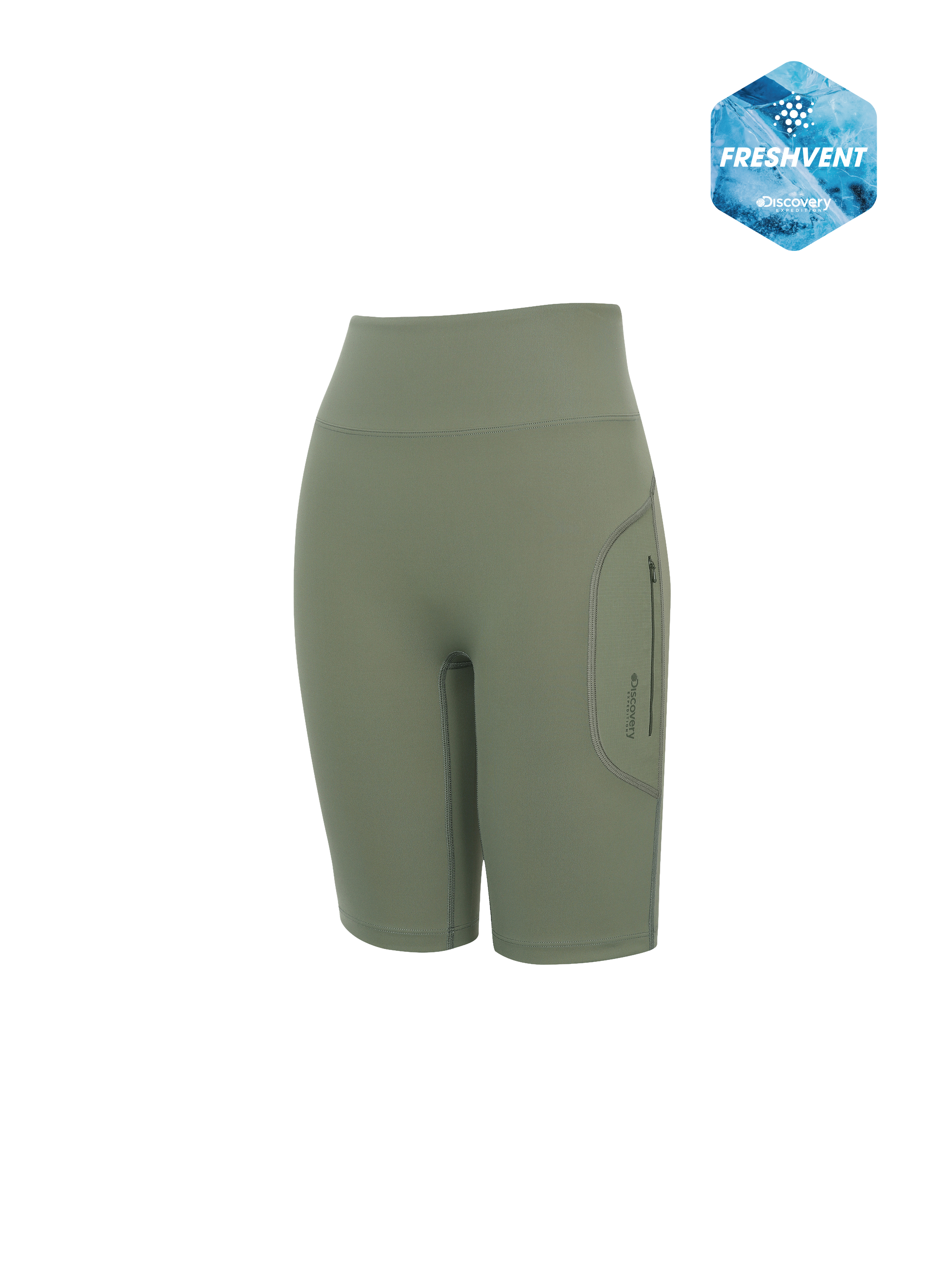 Freshvent Women's Outdoor Pocket Short Leggings