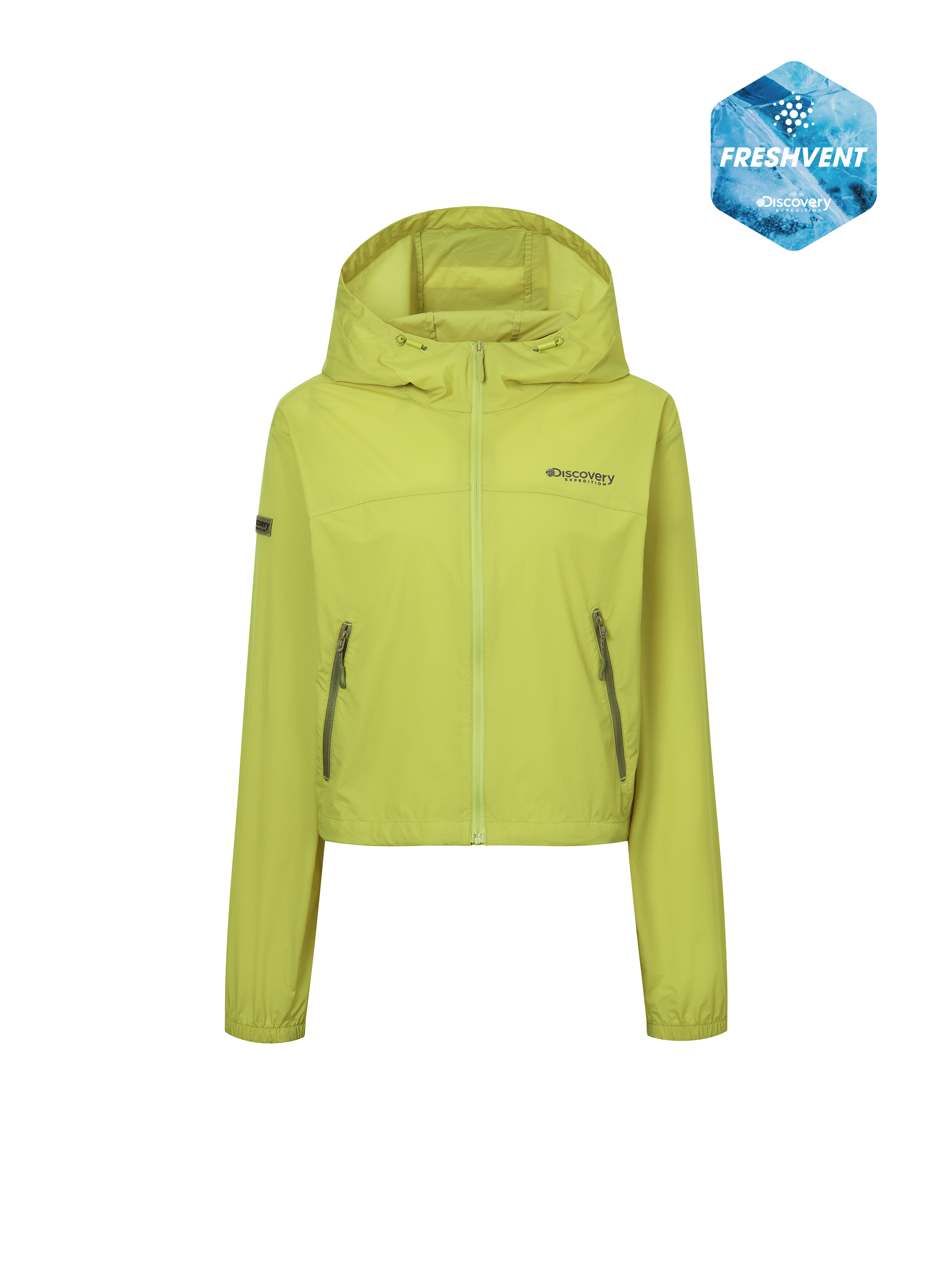 Freshvent Women's Cropped Windbreaker