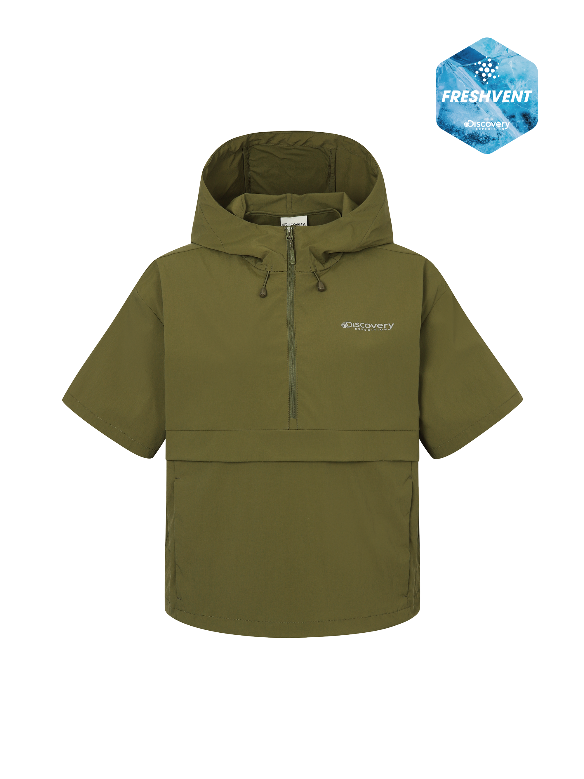 Freshvent Women's Training Shorts-Sleeve Anorak