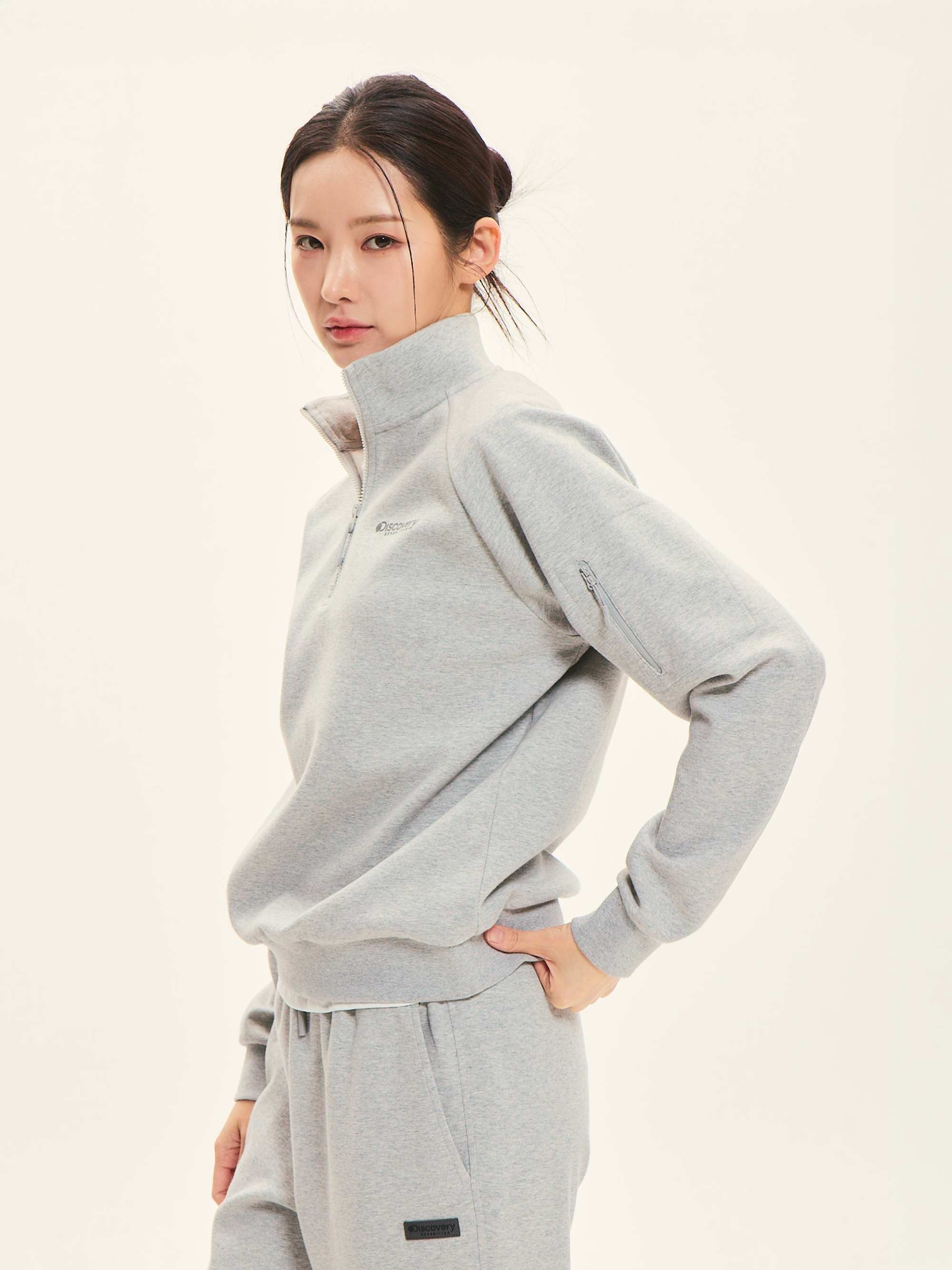 Knit Essential Training Half Zip-Up Sweatshirt