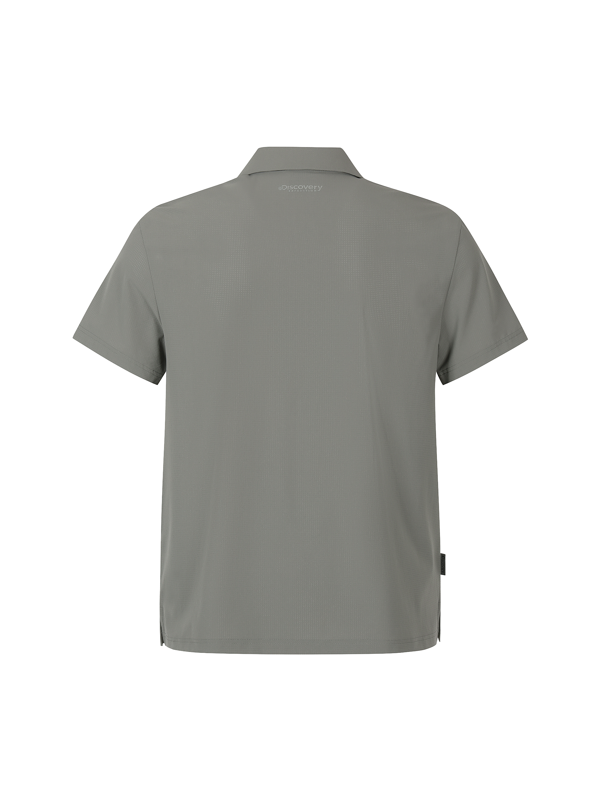 M's Air Hole Woven Polo Shirt