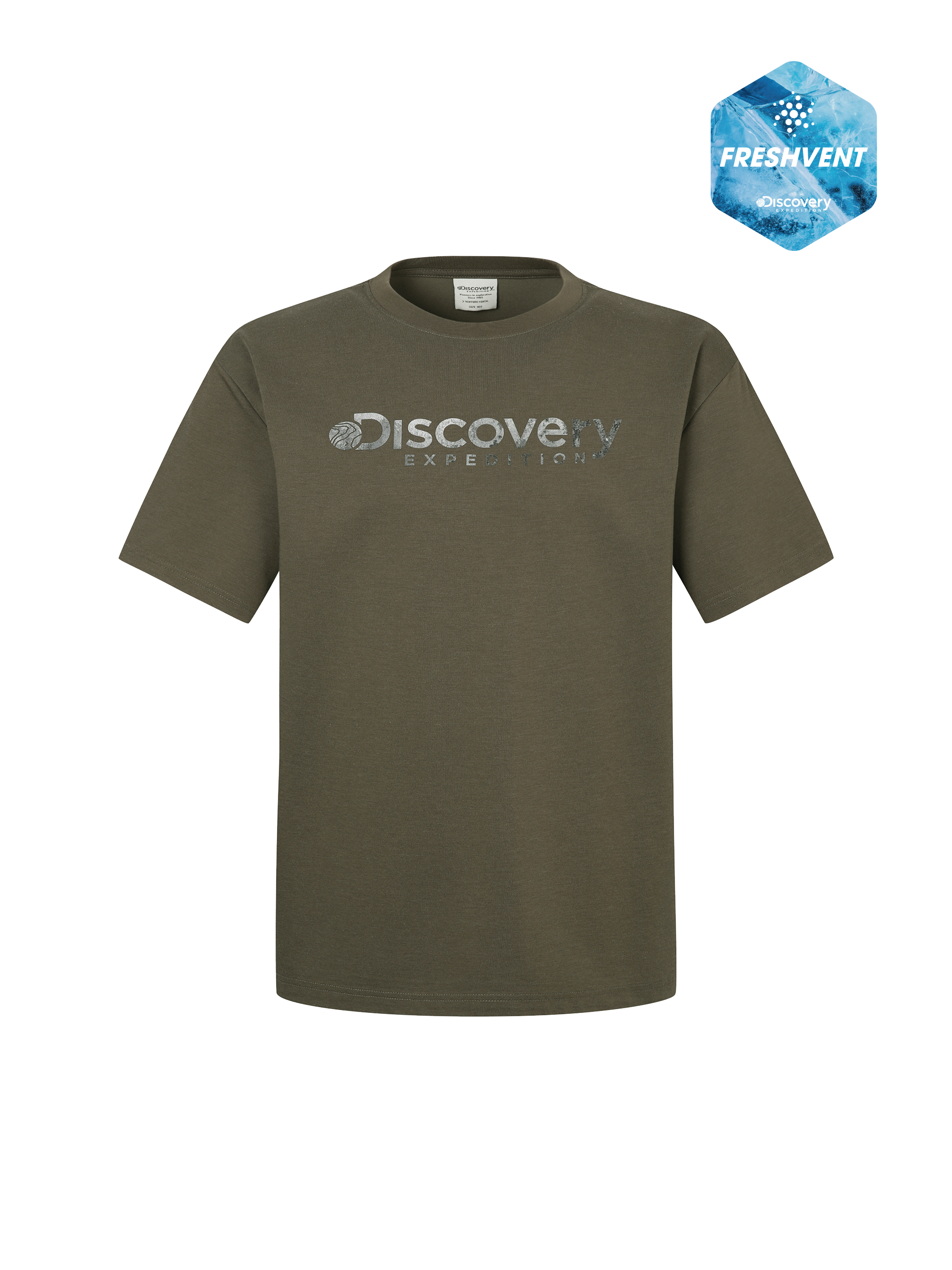 Freshvent Washed Logo Graphic Short Sleeve T-shirt
