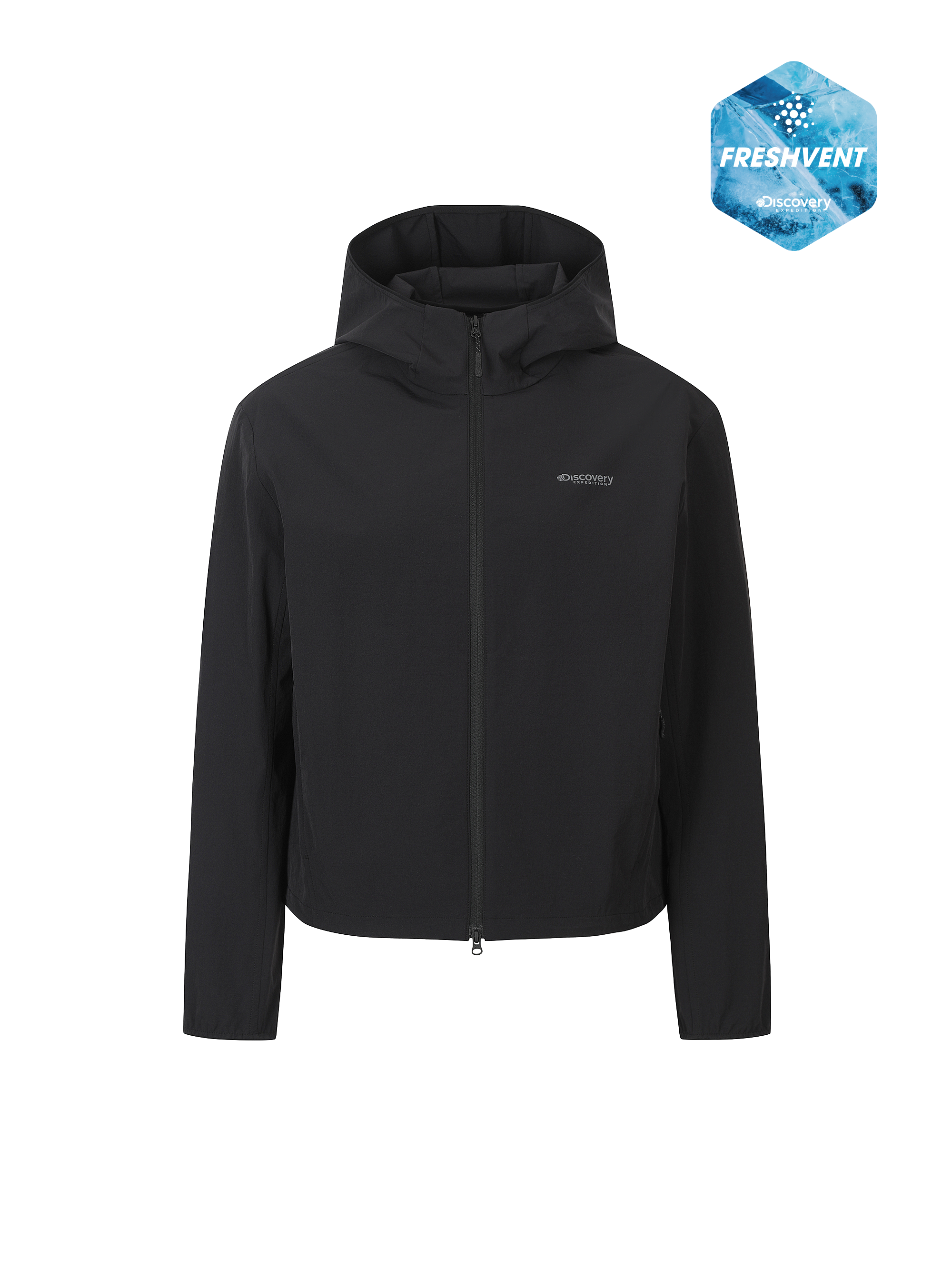 W's Freshvent Lightweight Woven Training Hooded ZIP-UP