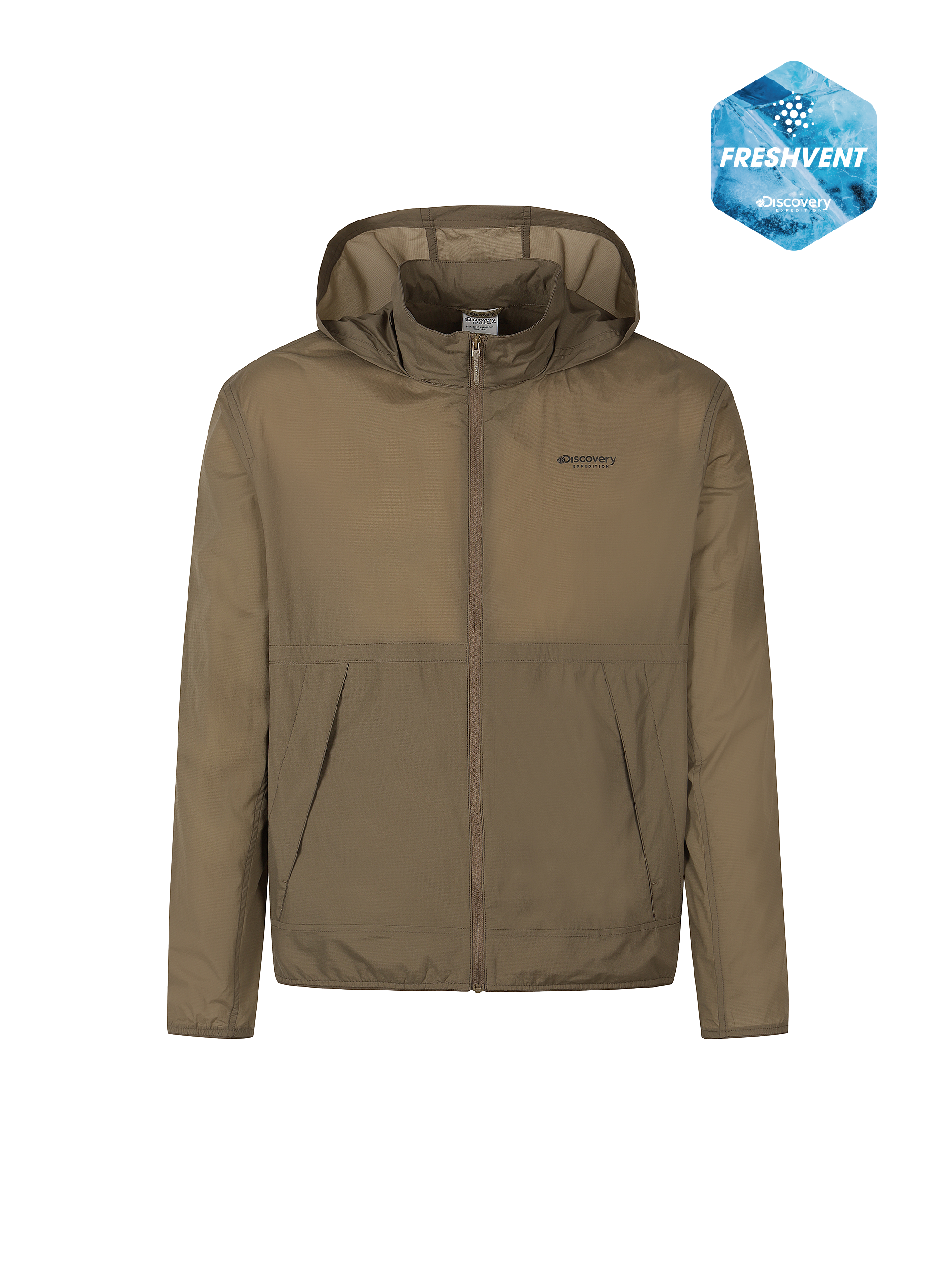 M's Freshvent Crinkled High Neck Windjacket