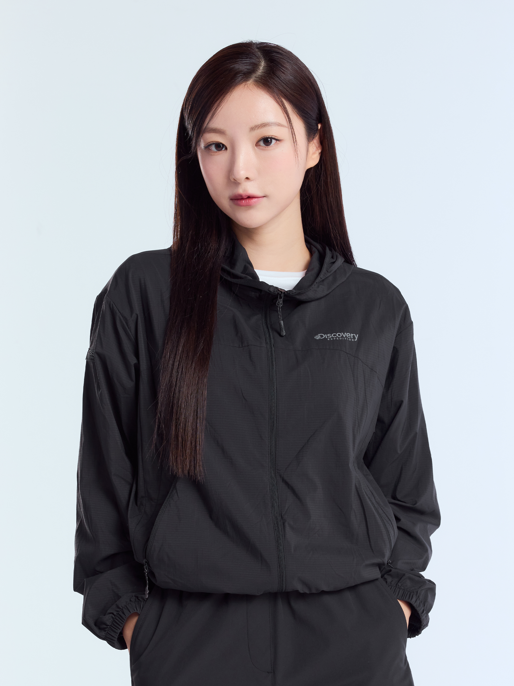 Freshvent Women's Hybrid Crop Windbreaker
