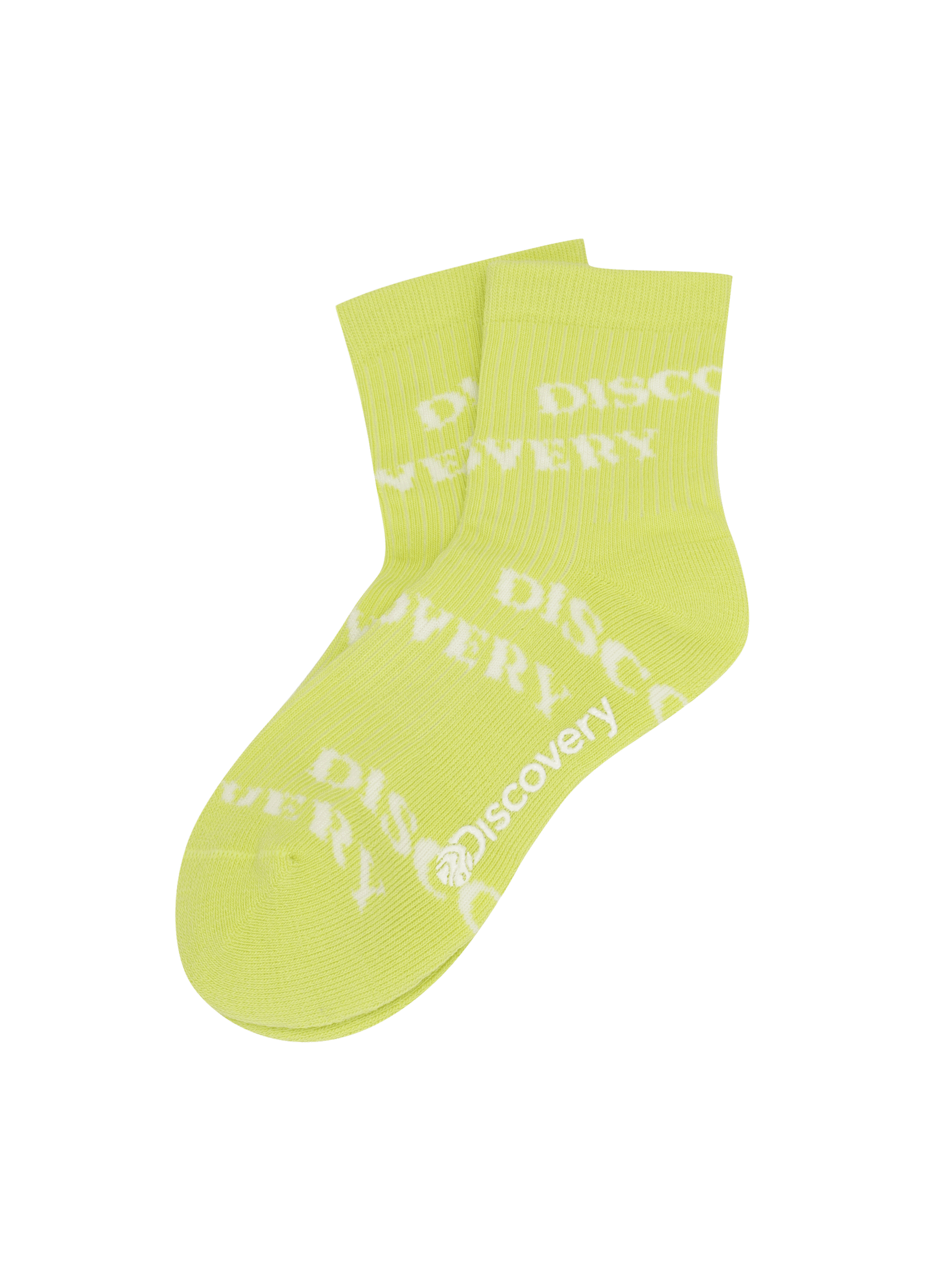 Kids All-Over Logo Mid Length Socks