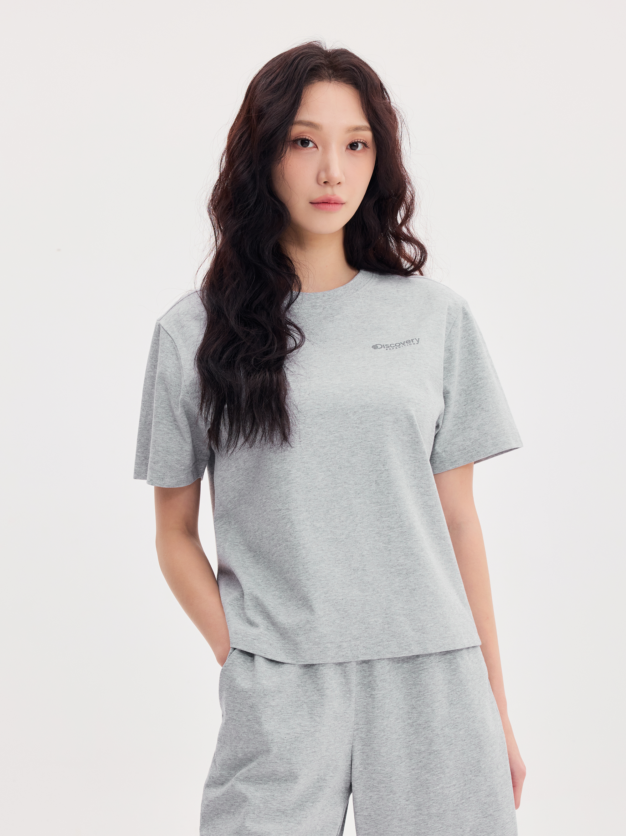 Freshvent Washed Women's Lightweight Short-Sleeve Training T-Shirt