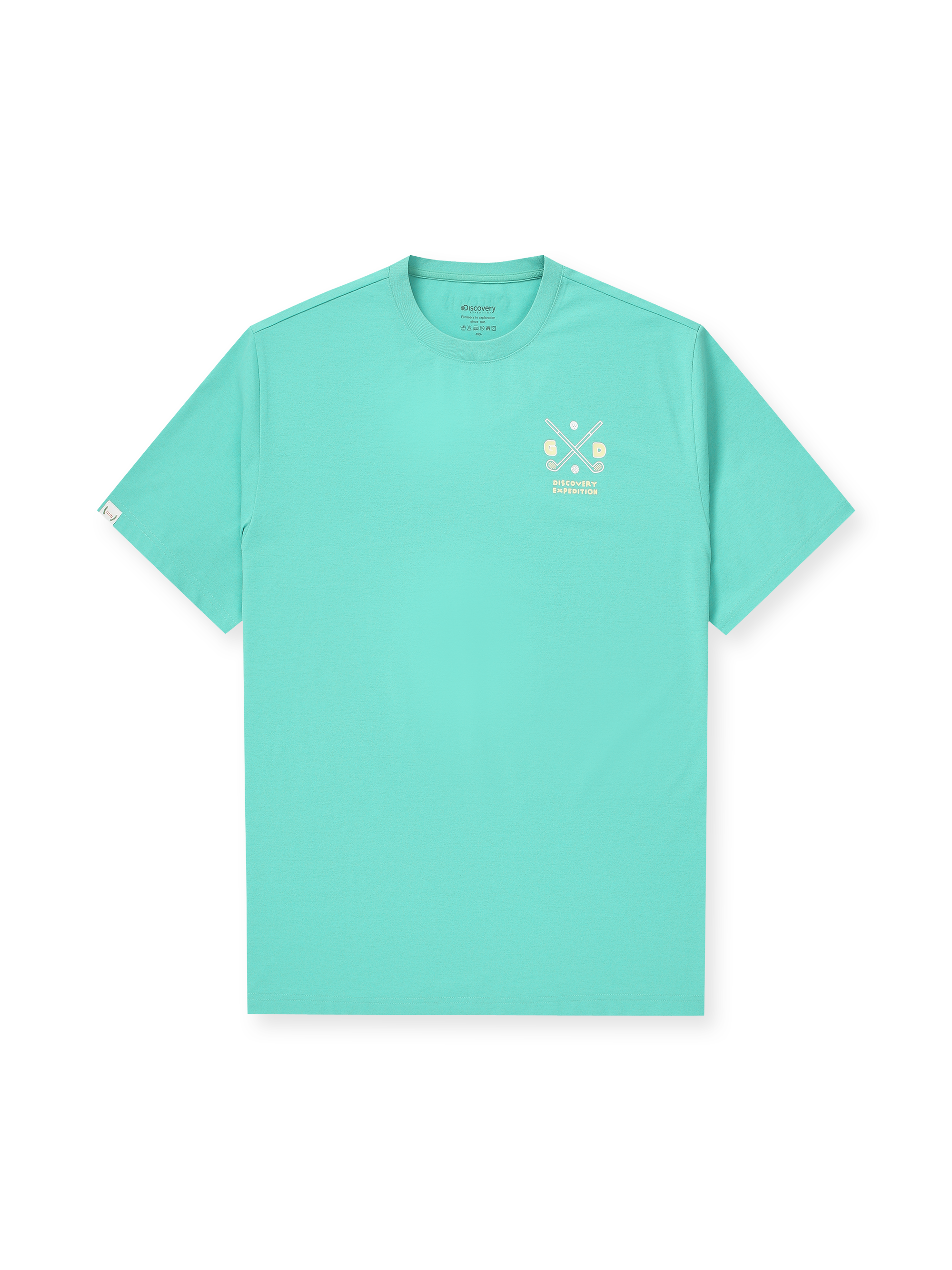 ◎Discovery EXPEDITION◎ Golf symbol graphic t-shirt BLACK D Golf Symbol Graphic T-shirt | Discovery-Expedition