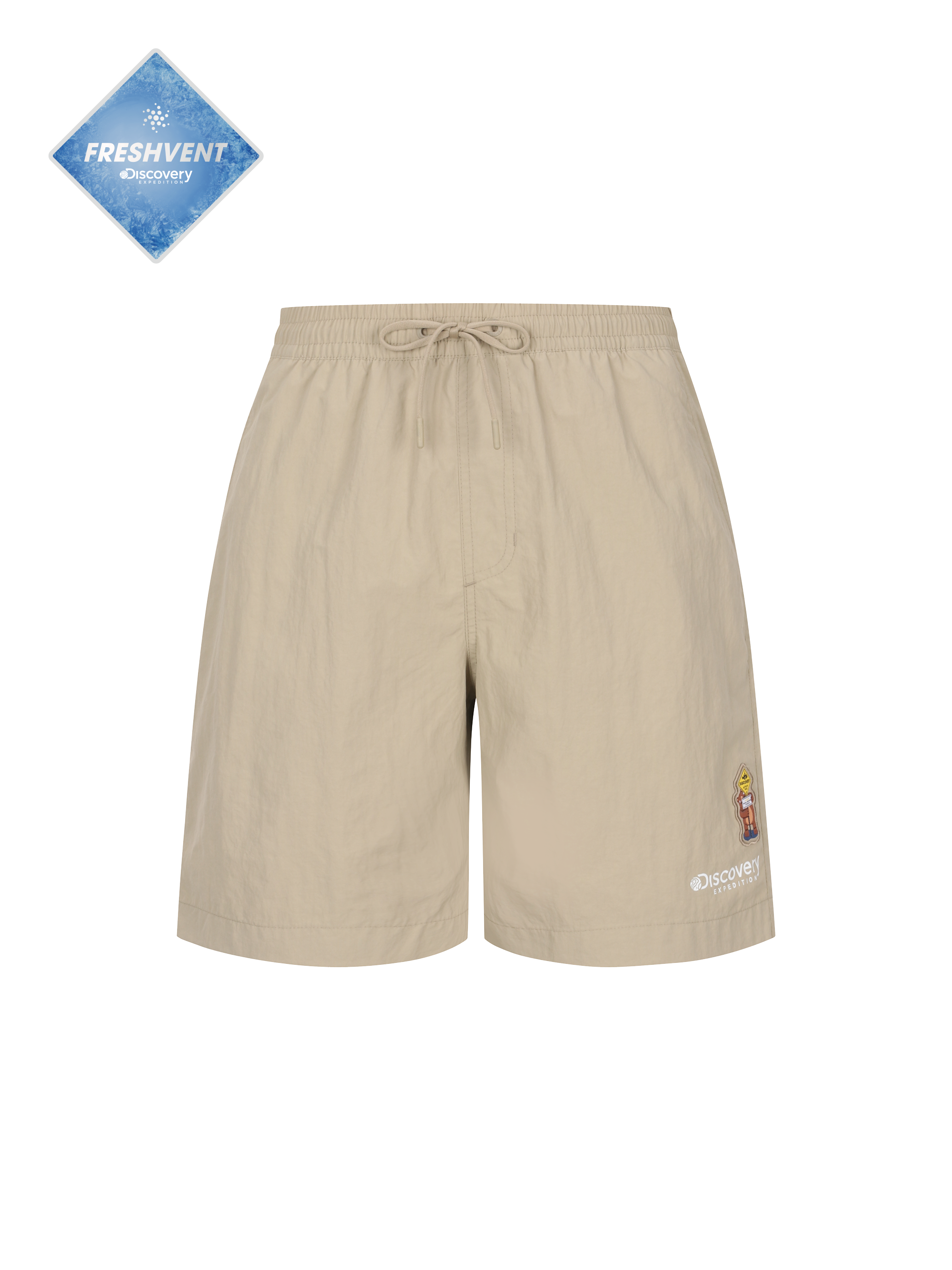 Freshvent Men Mane Crew Wafenboard Shorts