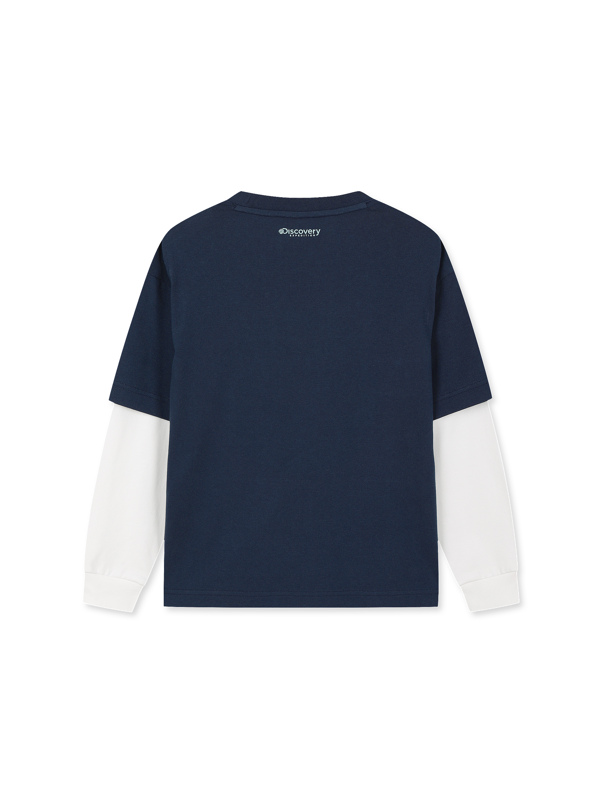 Kids Graphic Layered Oversized Long-Sleeve T-Shirt