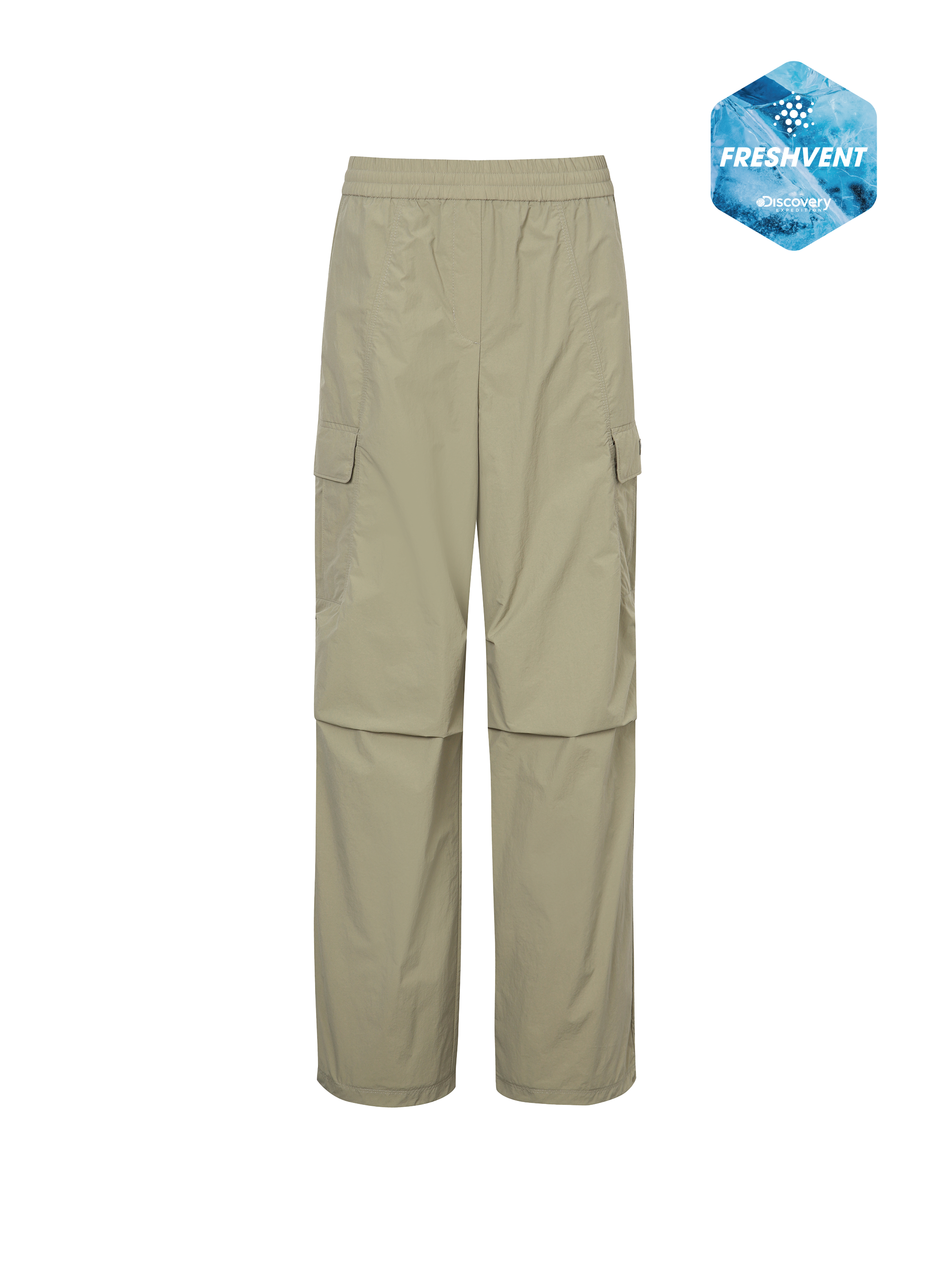 Freshvent Women's Parachute Cargo Pants