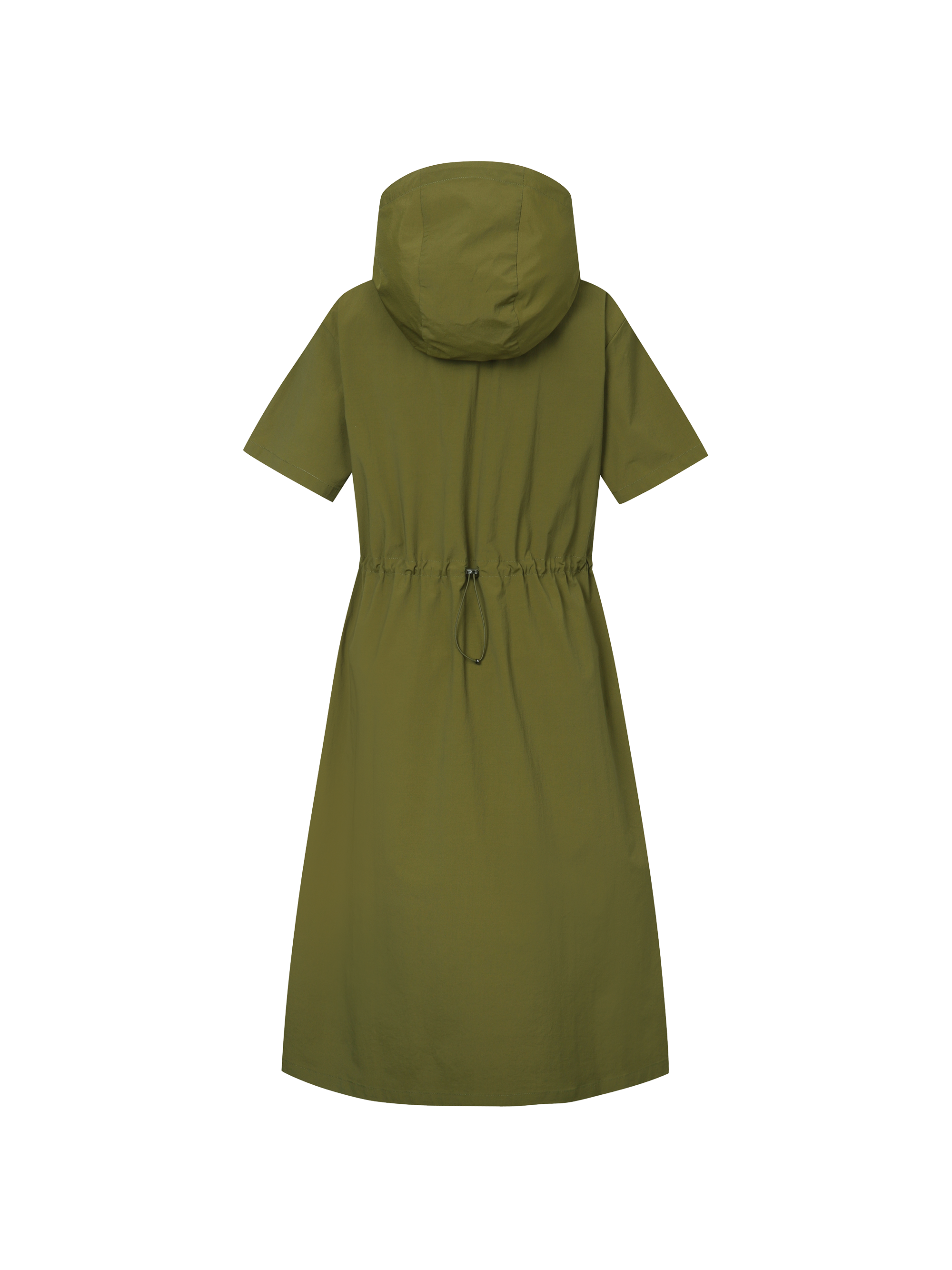 Freshvent Women's Lightweight Hooded Woven Dress