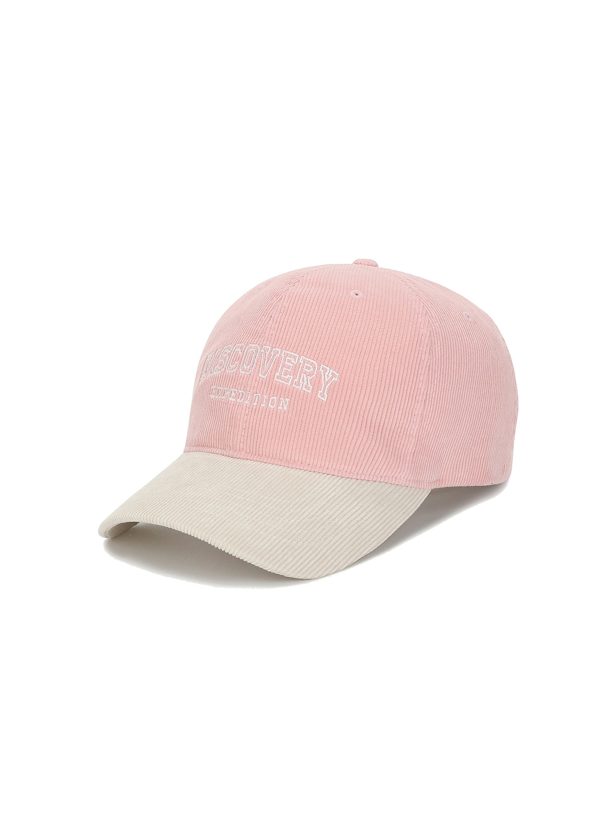Corduroy Color-blocked Ballcap