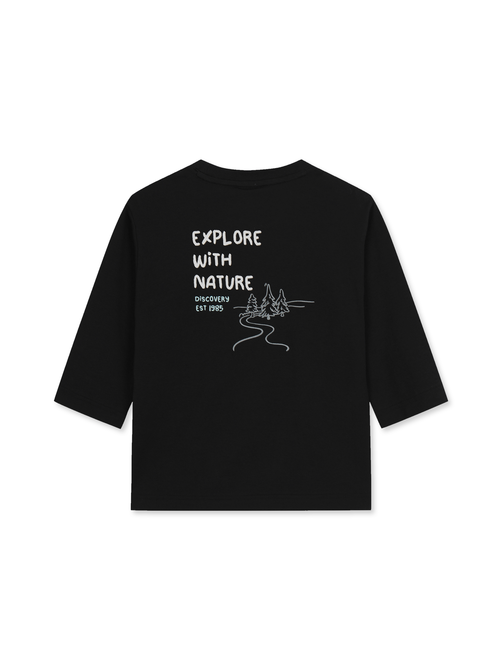 Kids 3/4 Sleeve Semi-Overfit T-shirt
