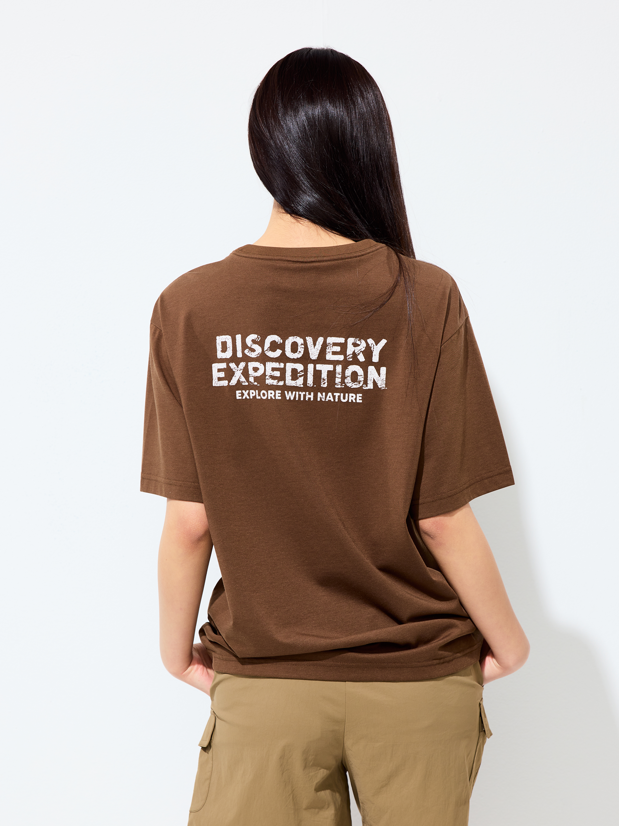 Freshvent Washed Altered Logo Short-Sleeve T-Shirt