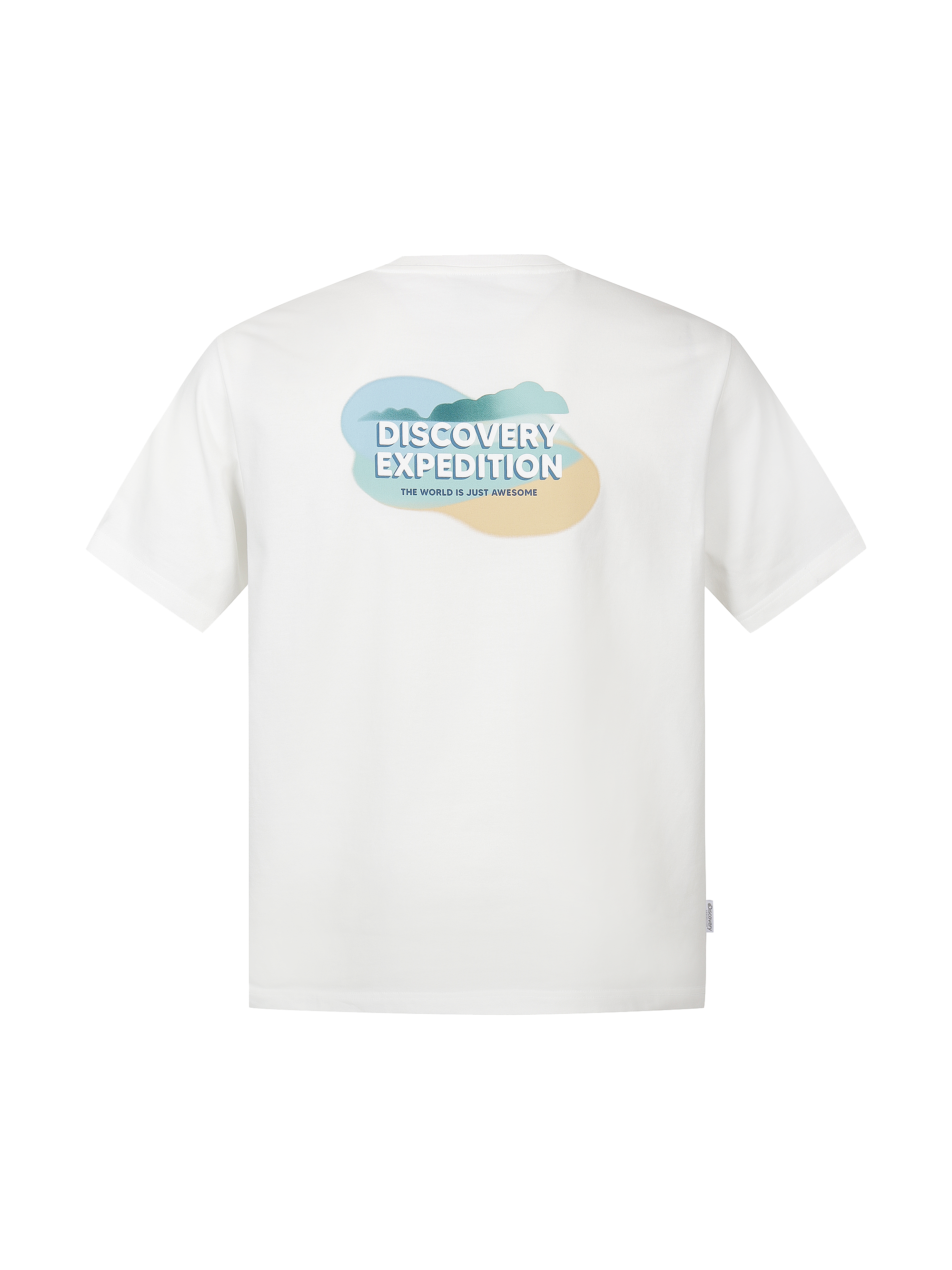 Uni Color Cloud Graphic Short-Sleeve T-shirt