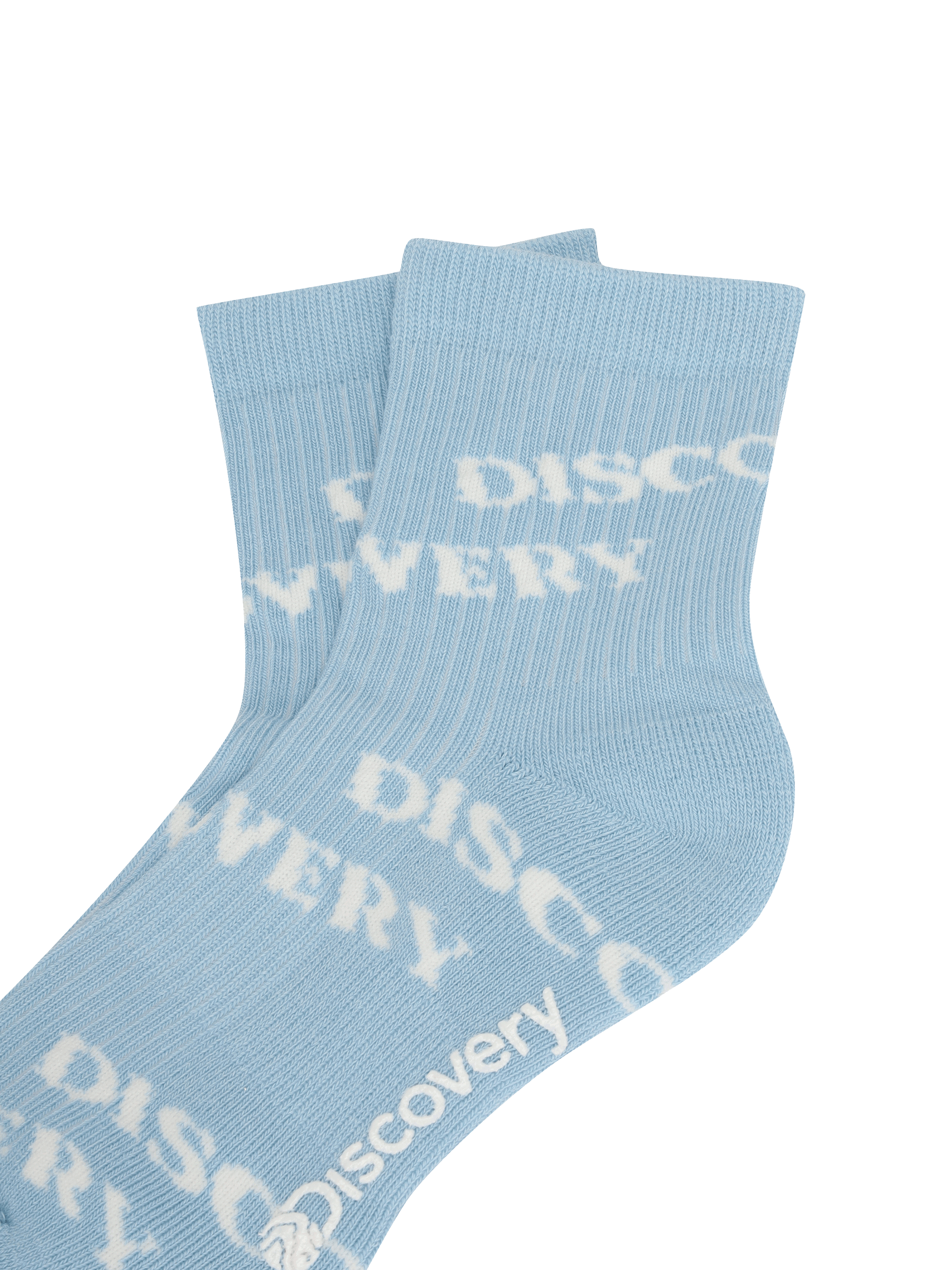Kids All-Over Logo Mid Length Socks