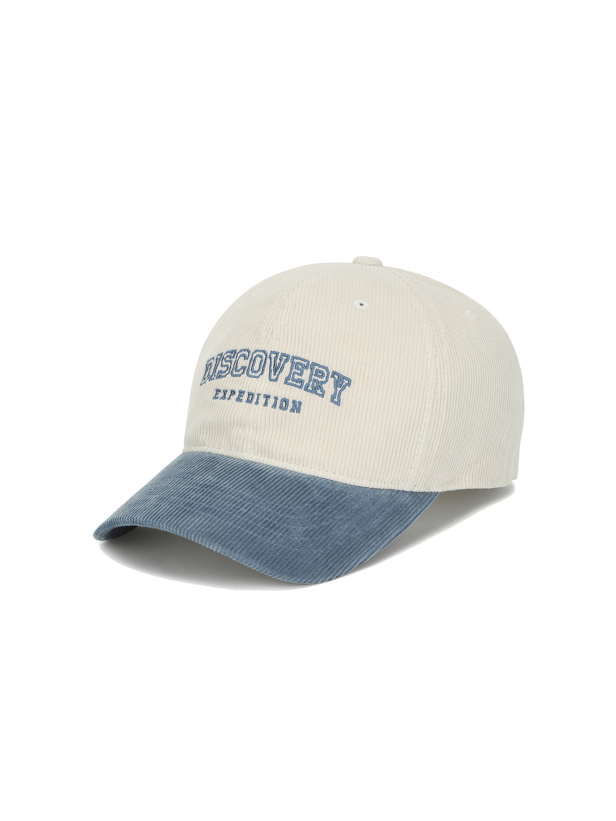 Corduroy Color-blocked Ballcap