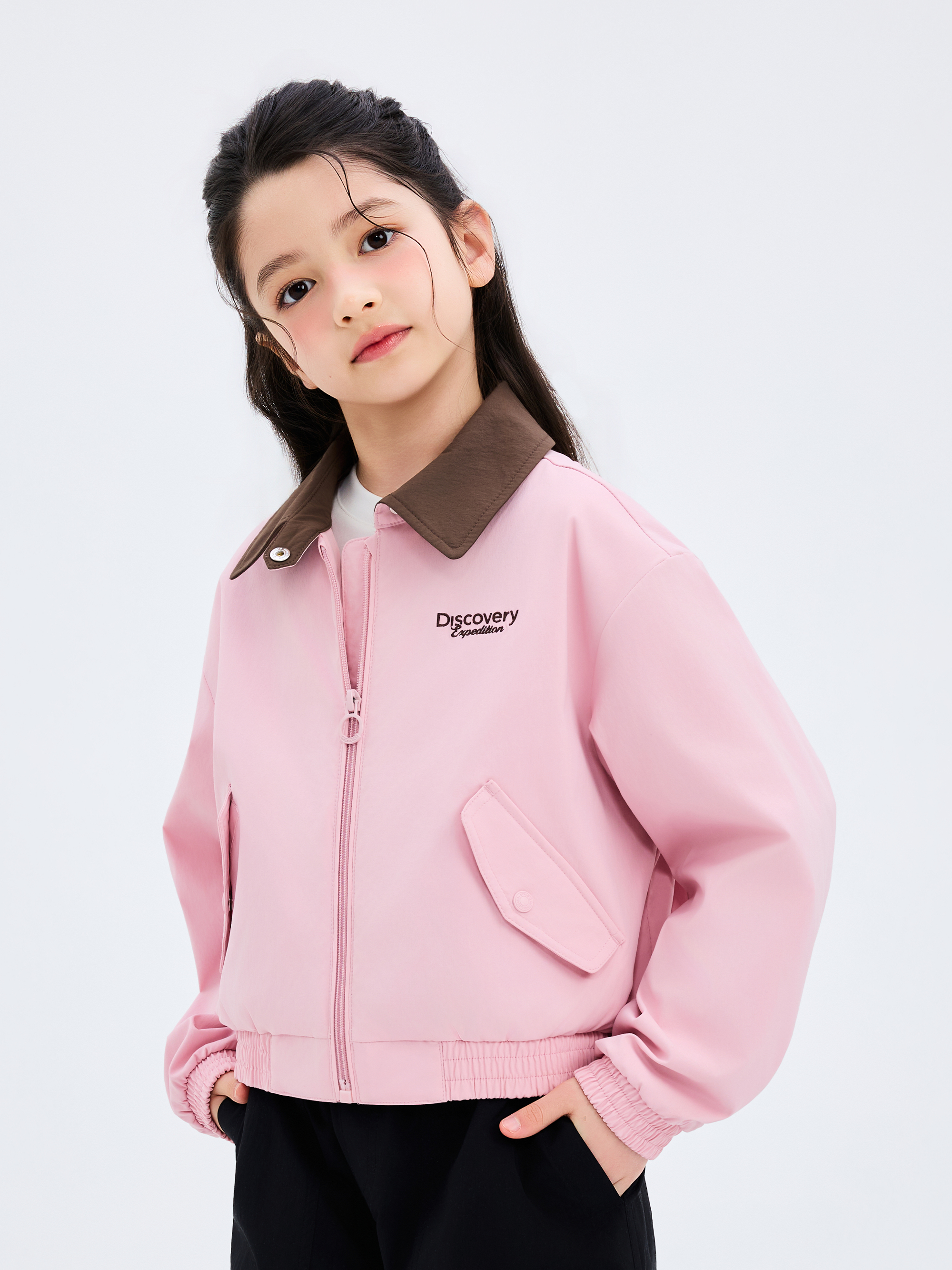 Girl's Cropped Jacket