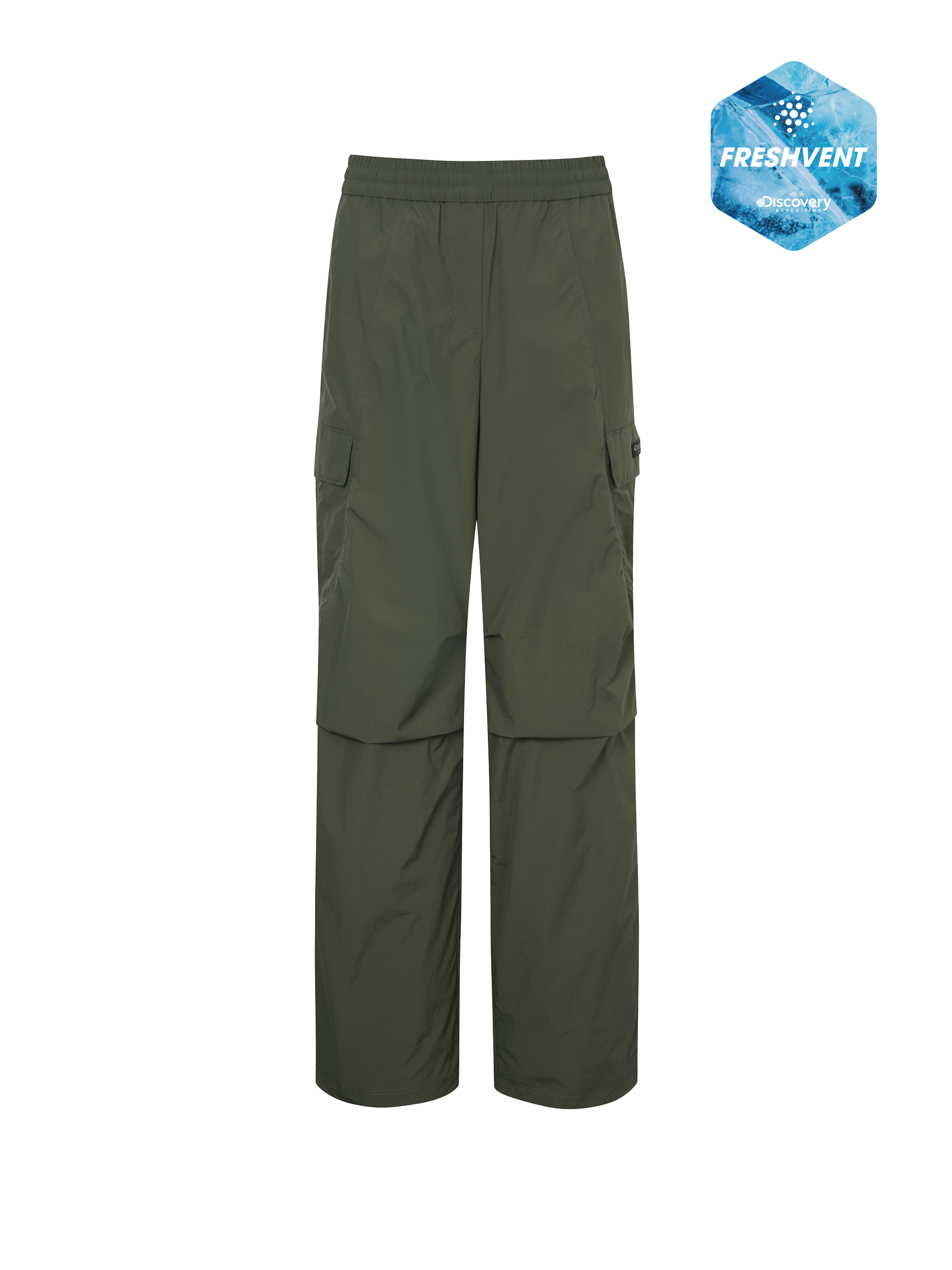 Freshvent Women's Parachute Cargo Pants