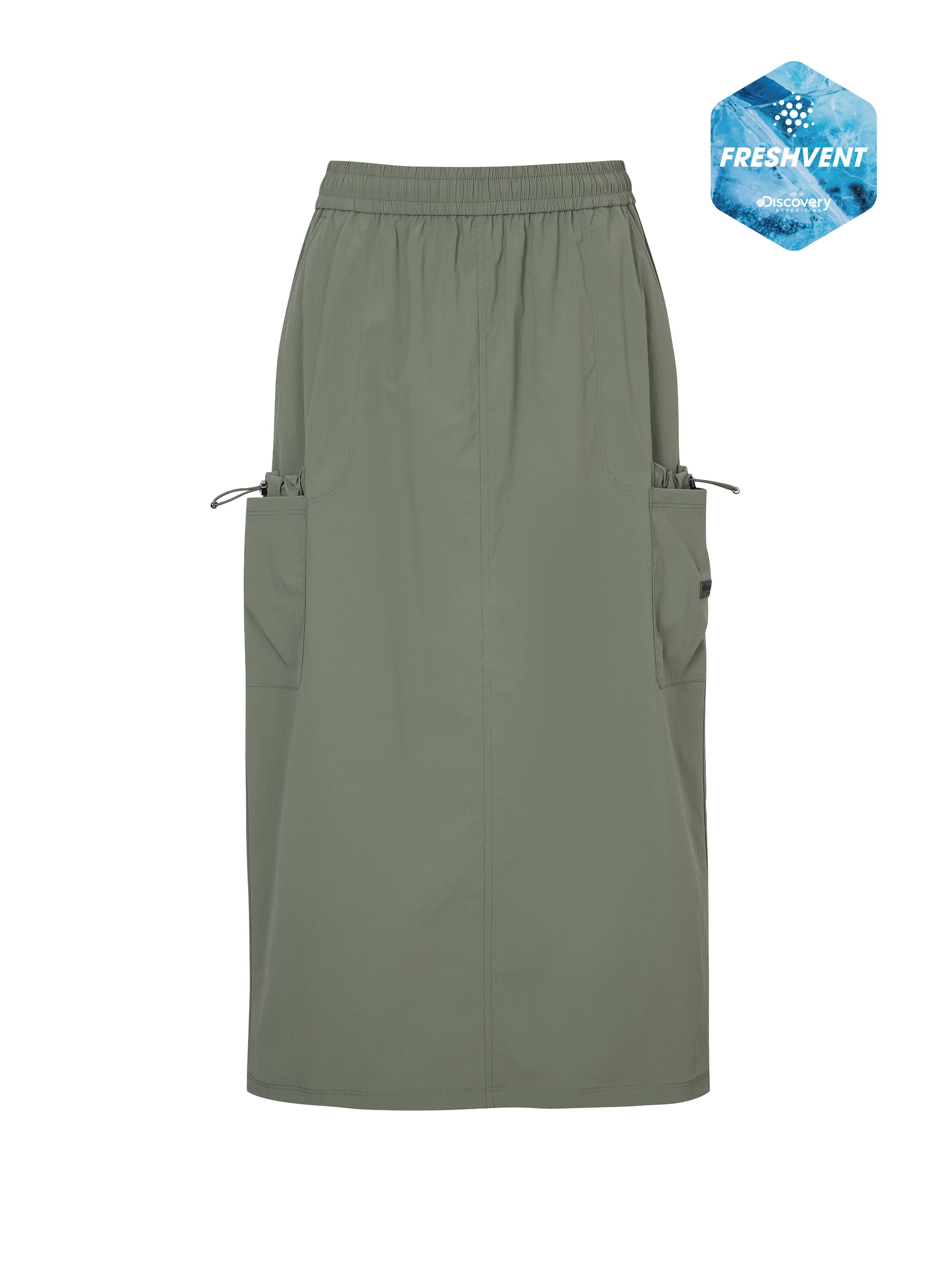 Freshvent Women's Parachute Cargo Skirt