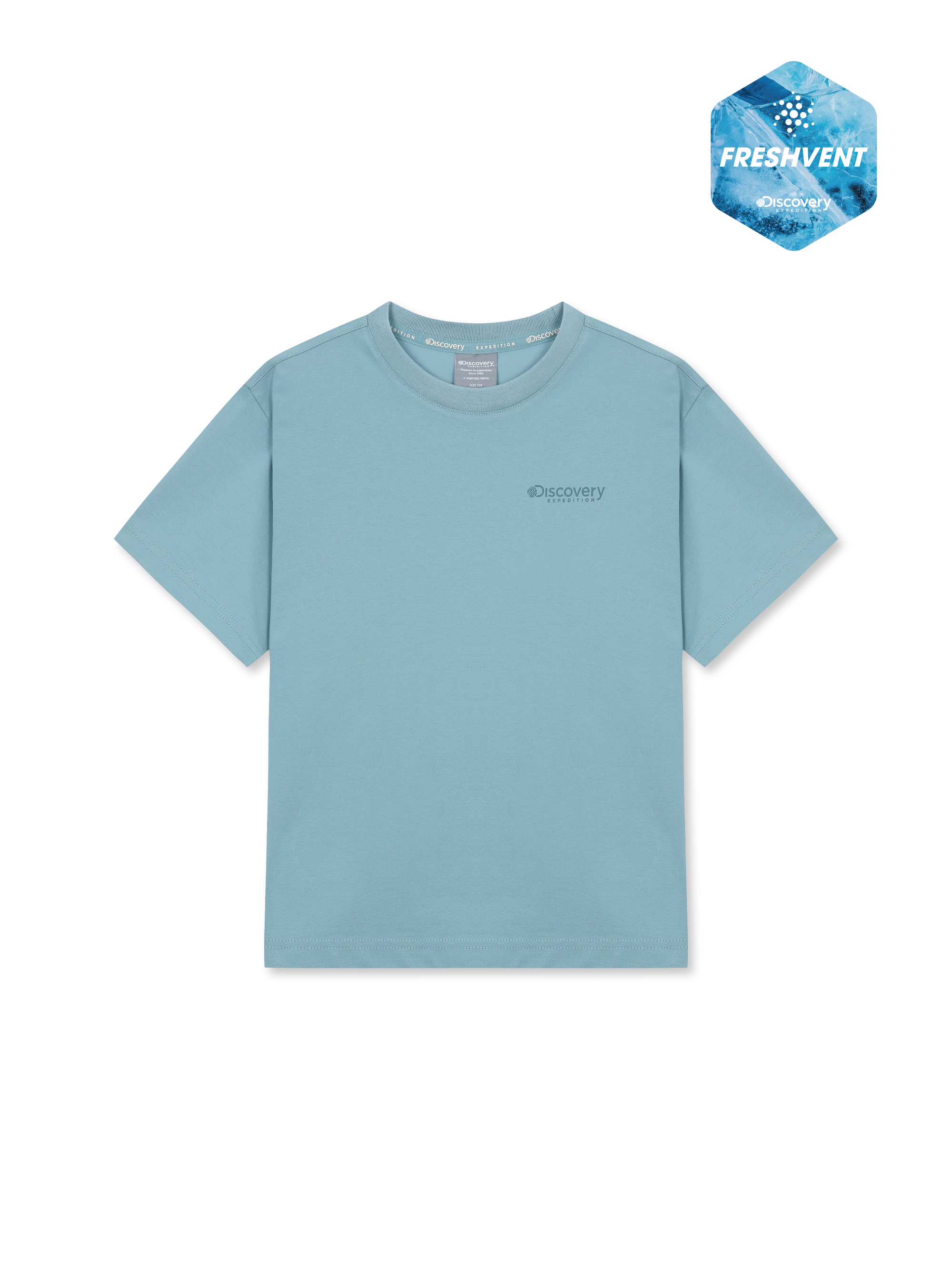 Kids Freshvent Washed Mountain Graphic Short Sleeve T-shirts