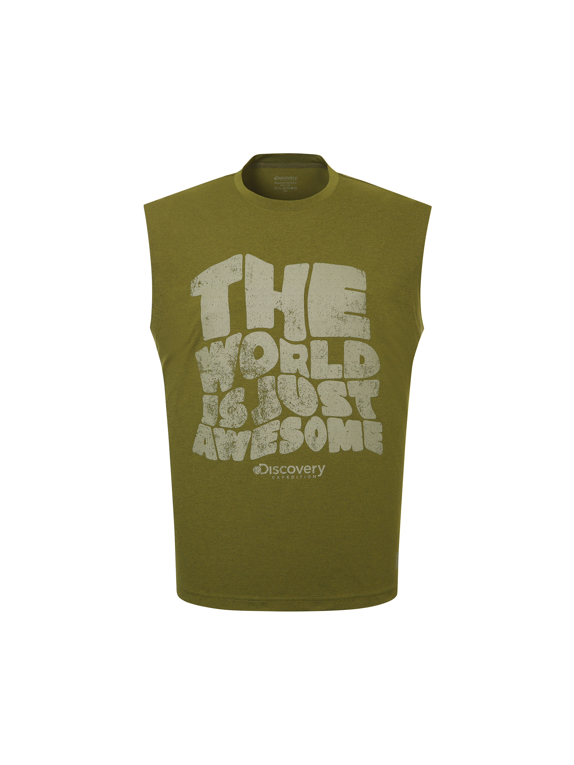 Men's Hot Summer Graphic Sleeveless Water T-shirt
