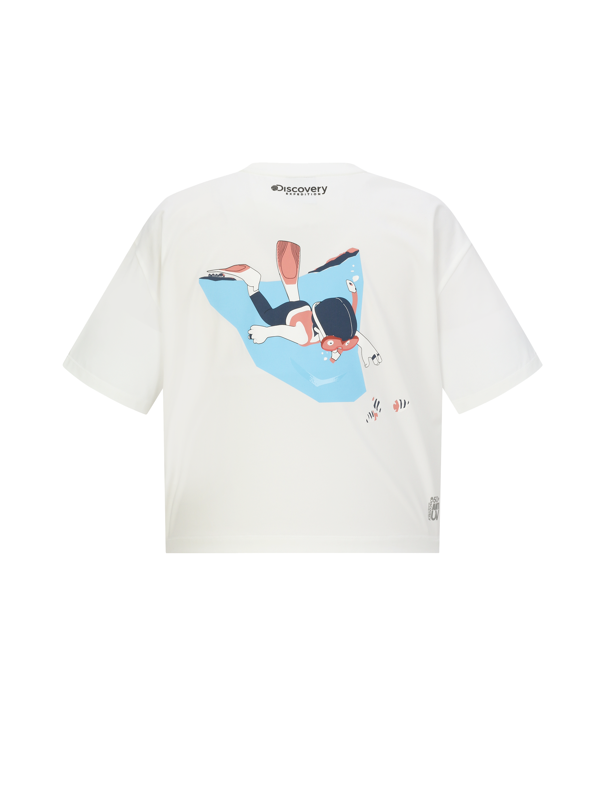 Women's Main Cruise Background Crop Water Shorts -Sleeved