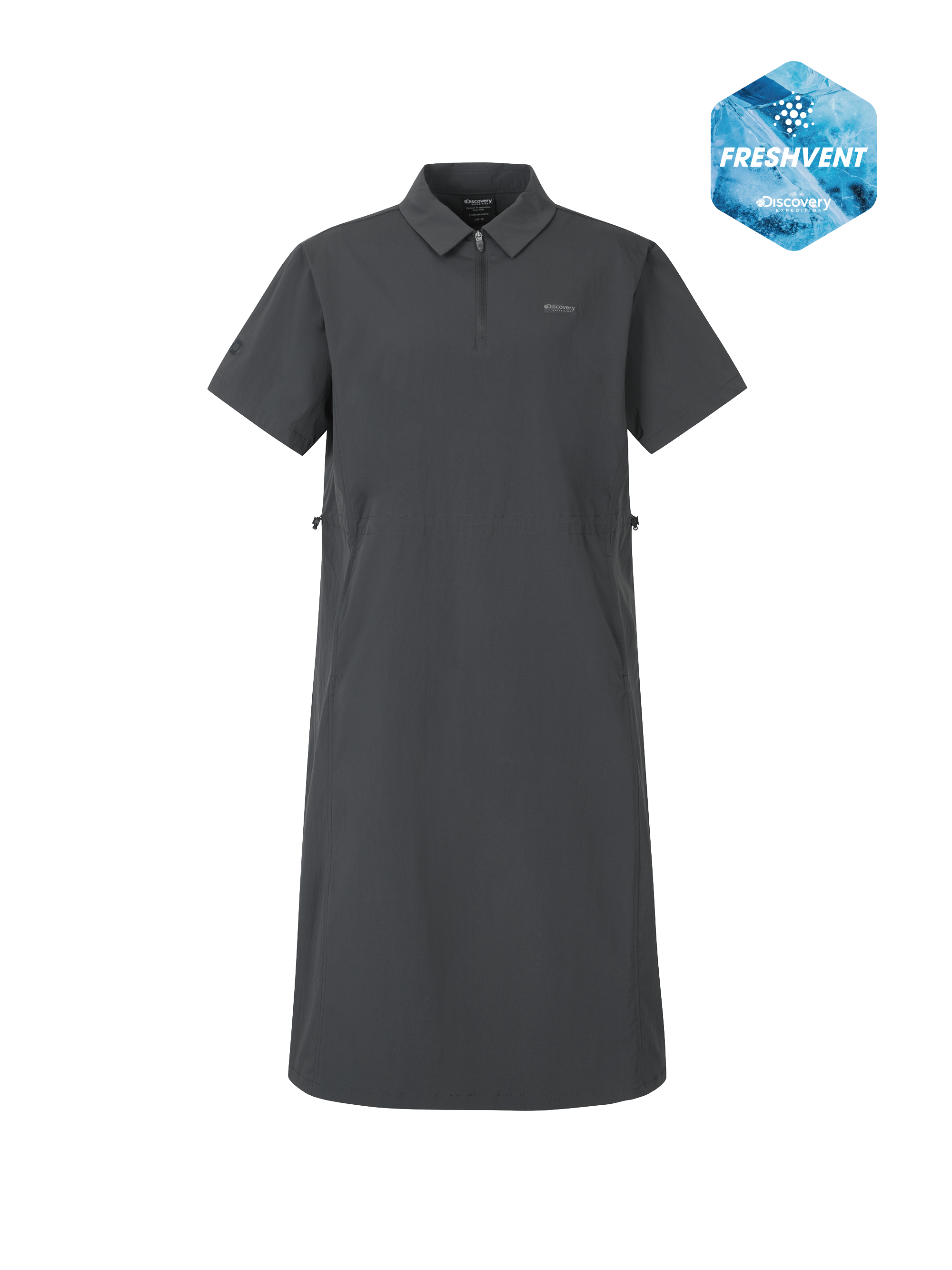 W's Freshvent Polo-Type Woven Dress
