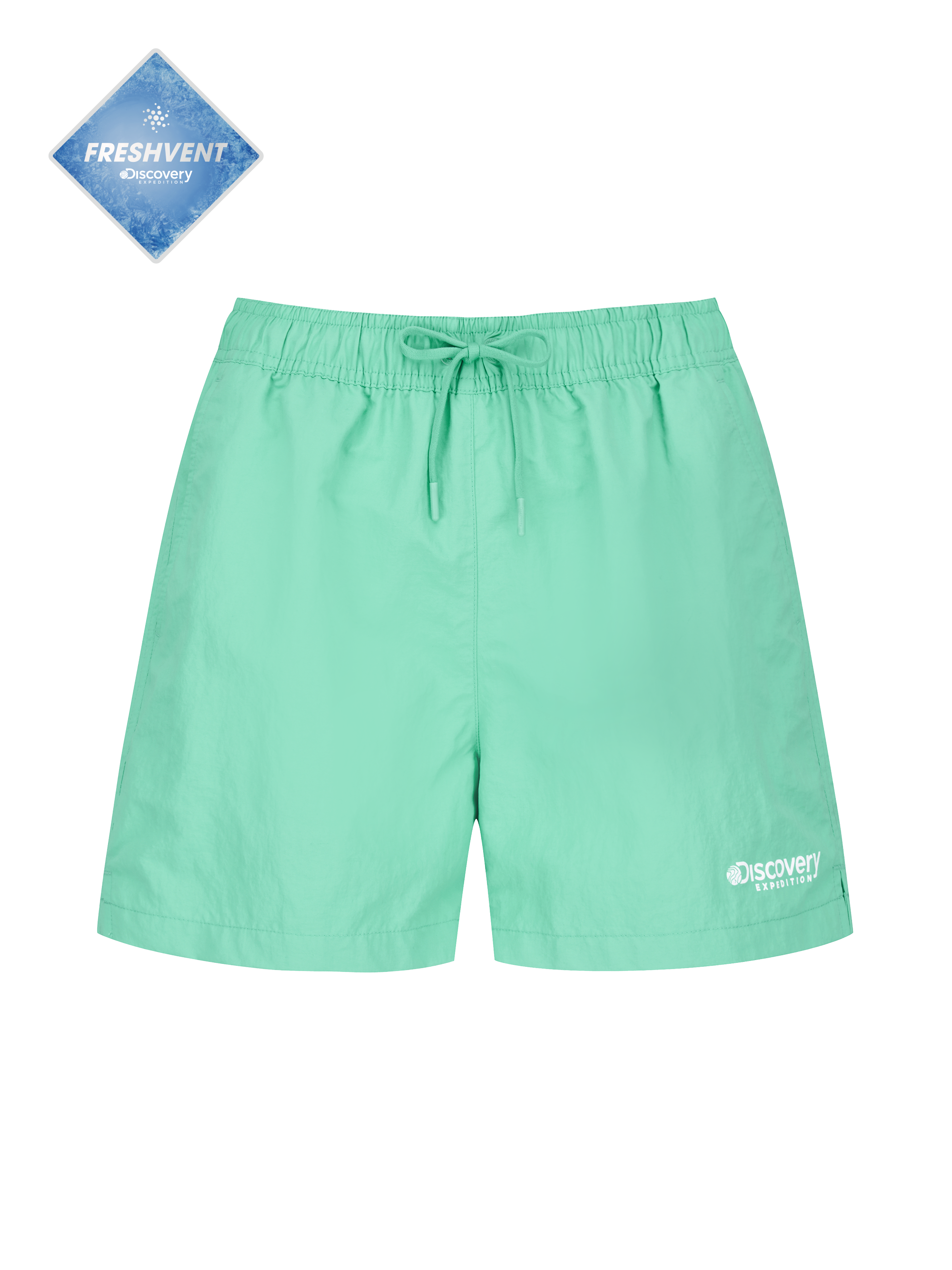 Freshvent Women's Basic Full Band Type Board Shorts