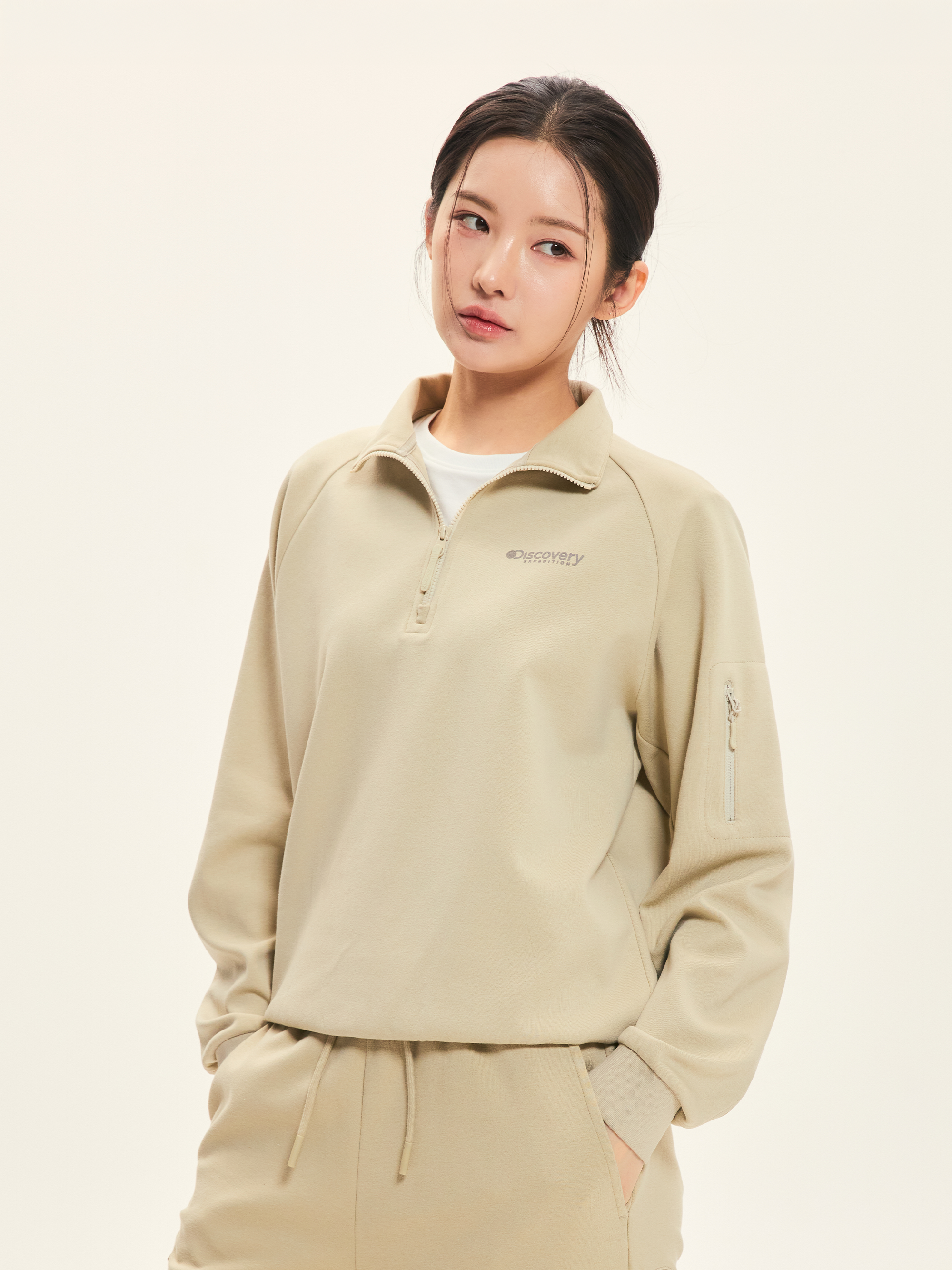 Knit Essential Training Half Zip-Up Sweatshirt